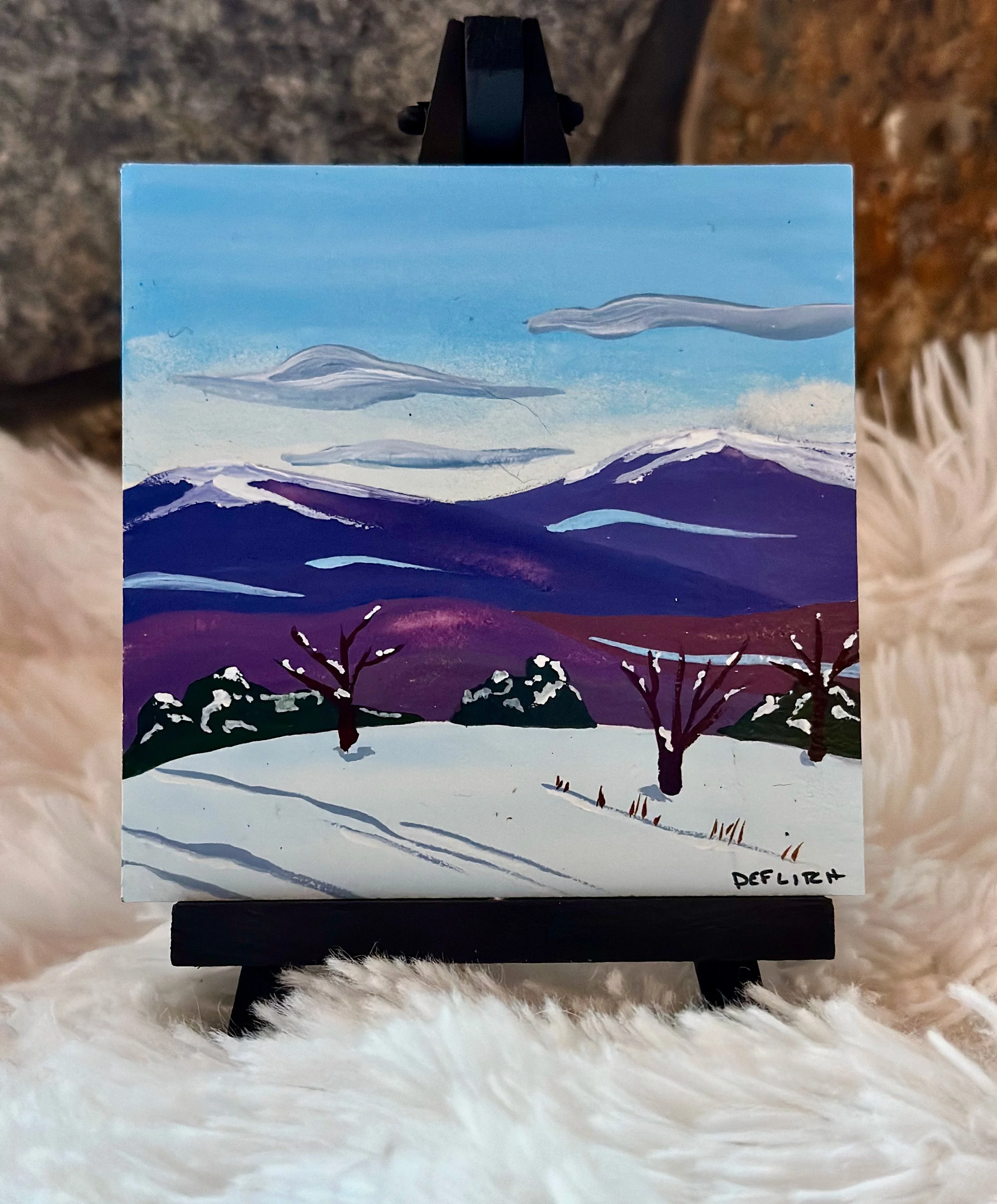 Winter In The Mountains - JUST SOLD!