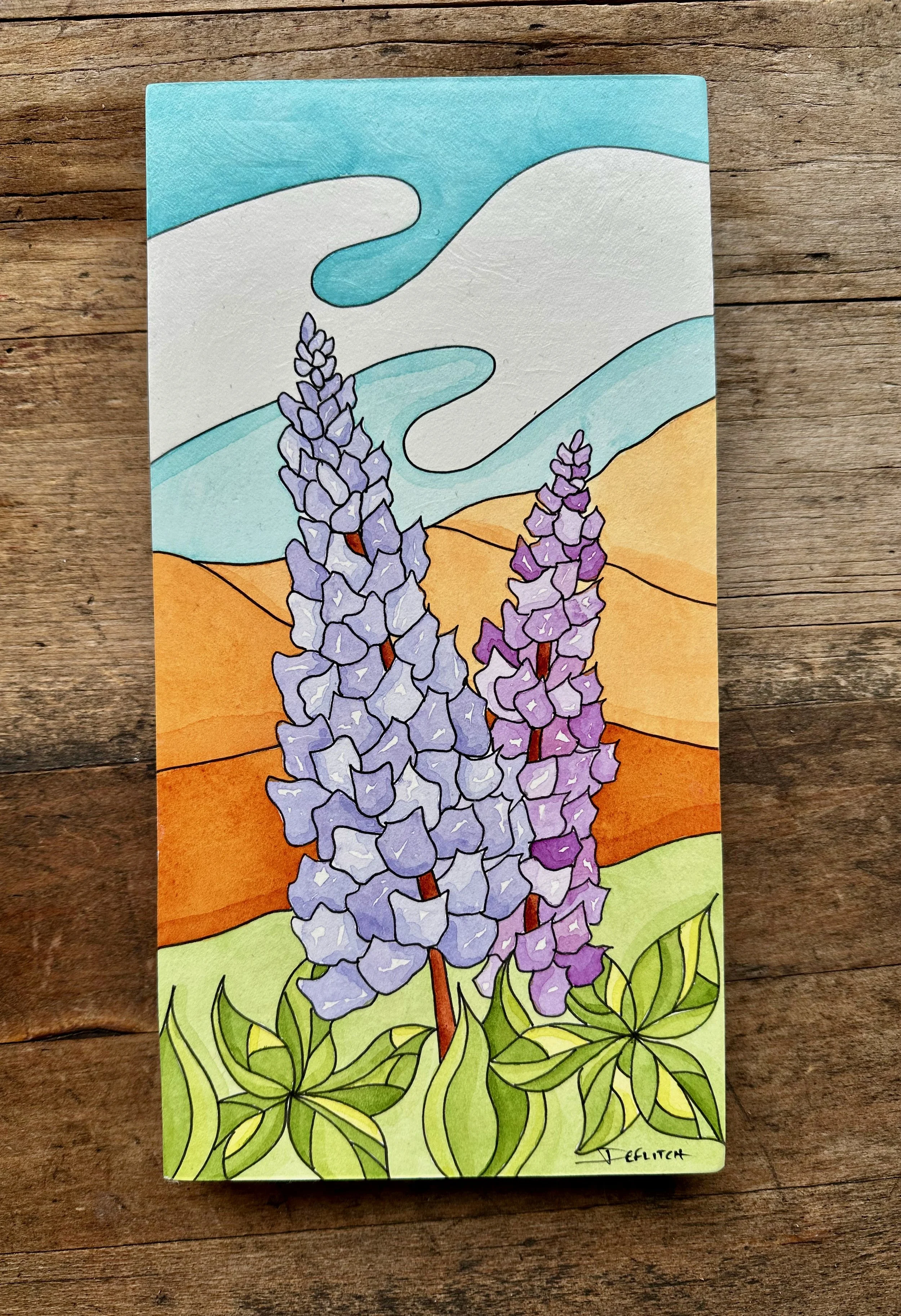 Lupine Afternoon