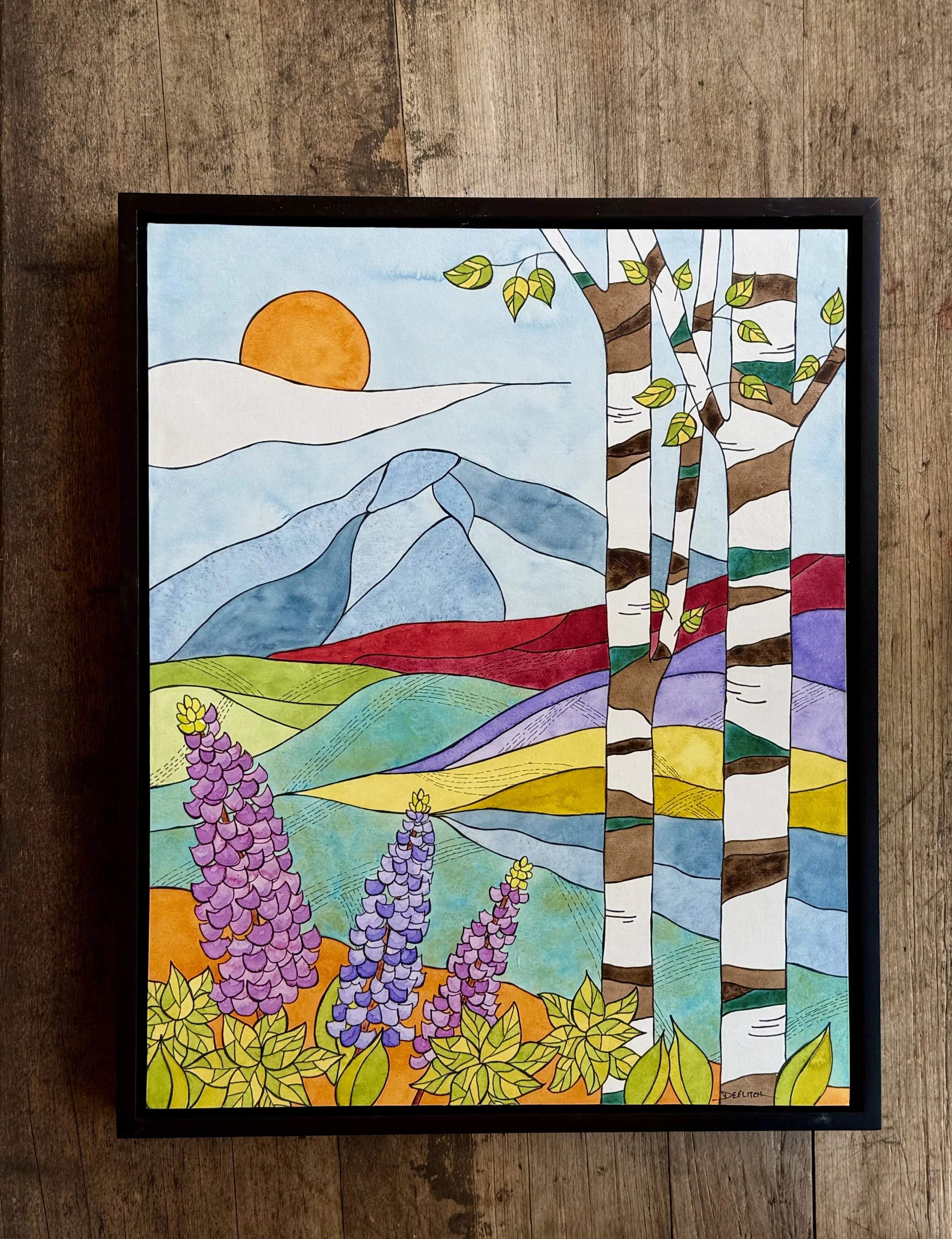 Mountains Alive With Color