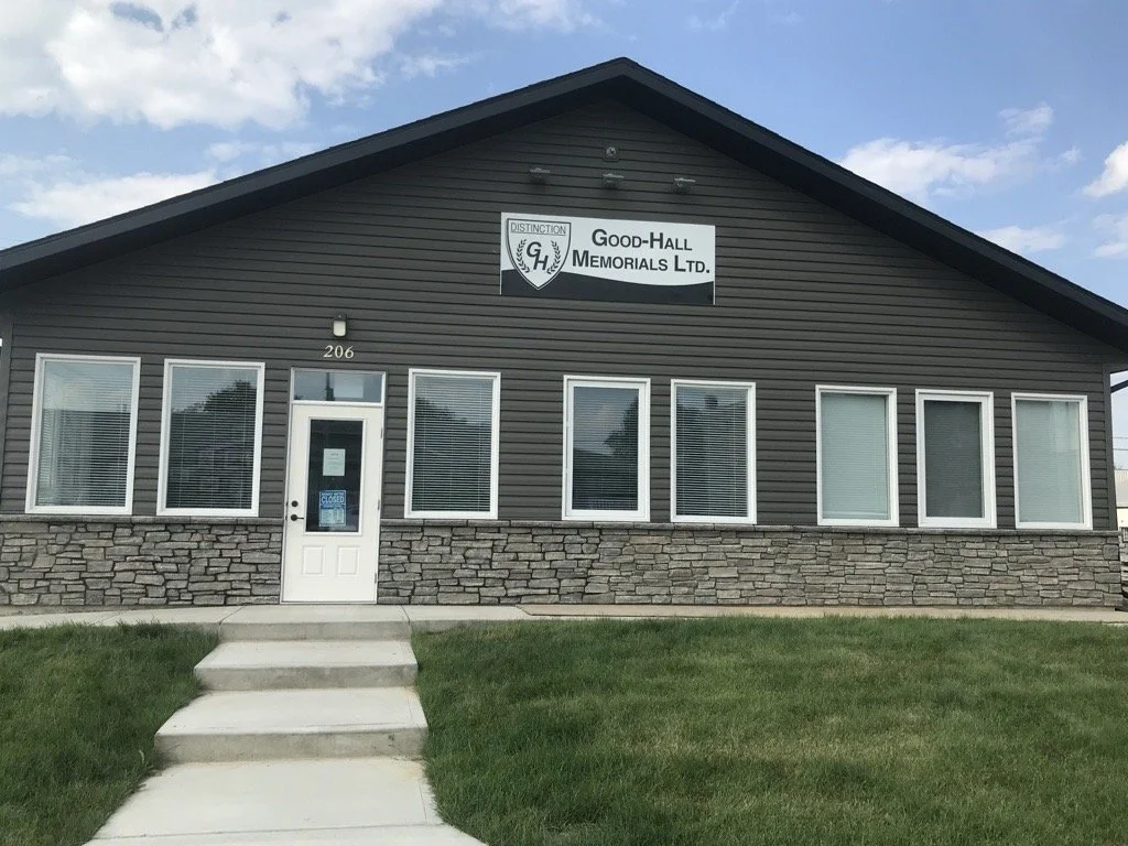 Outside View of Good-Hall Memorials