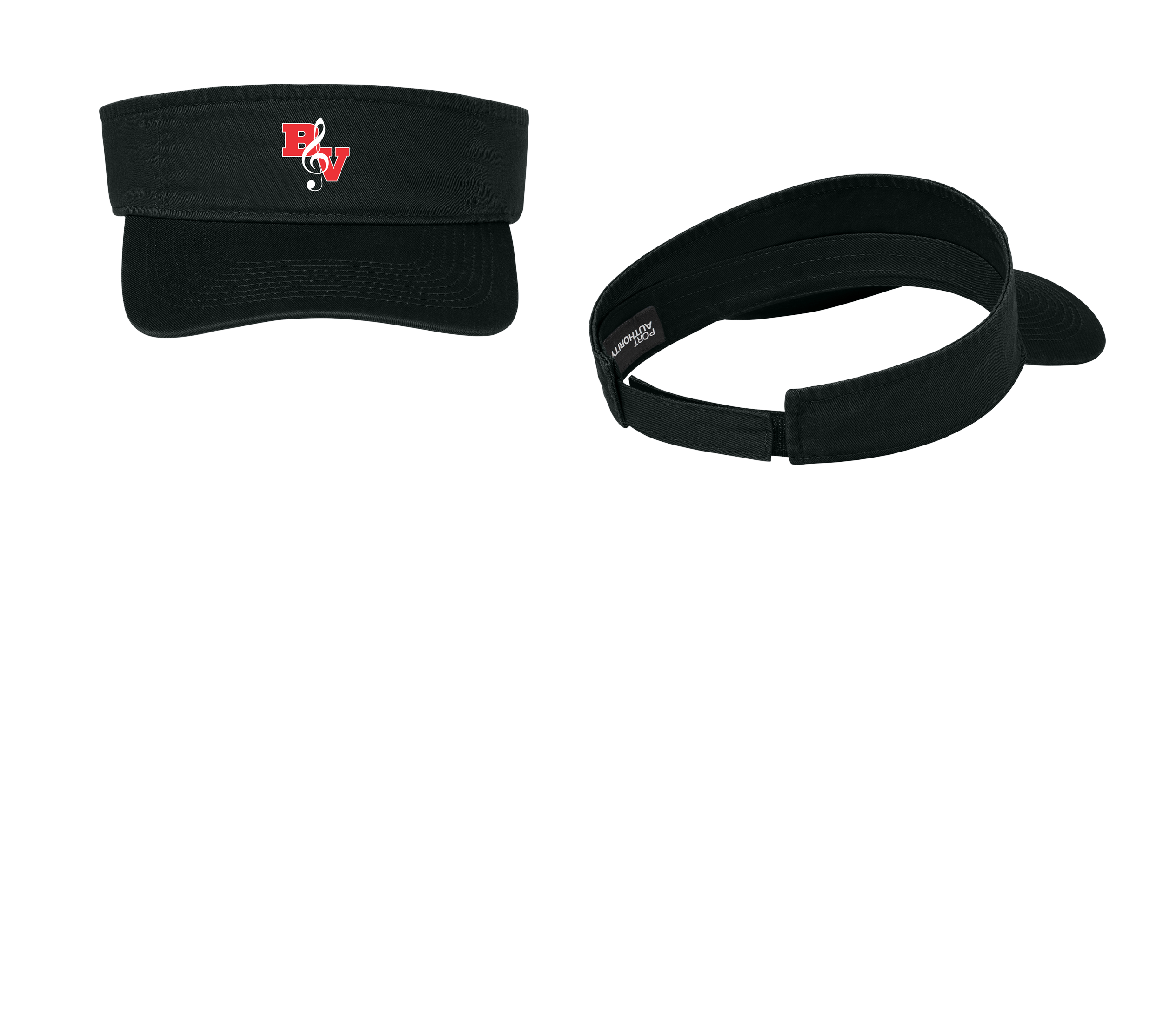 BV Band - Embroidered Logo Visor (CP45)