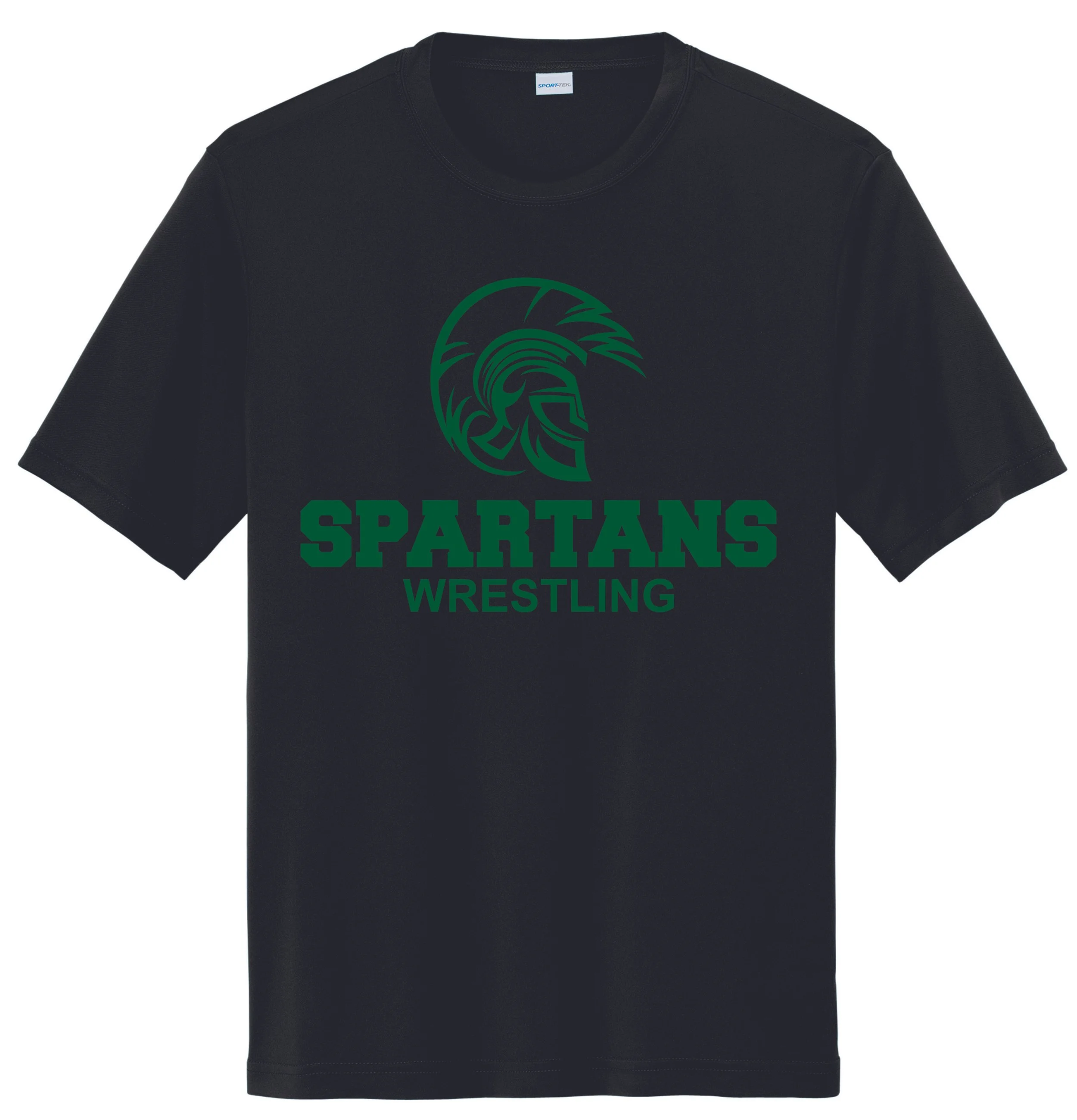 Olympus Wrestling Logo 2 T-Shirts (ST350) BLACK.jpg