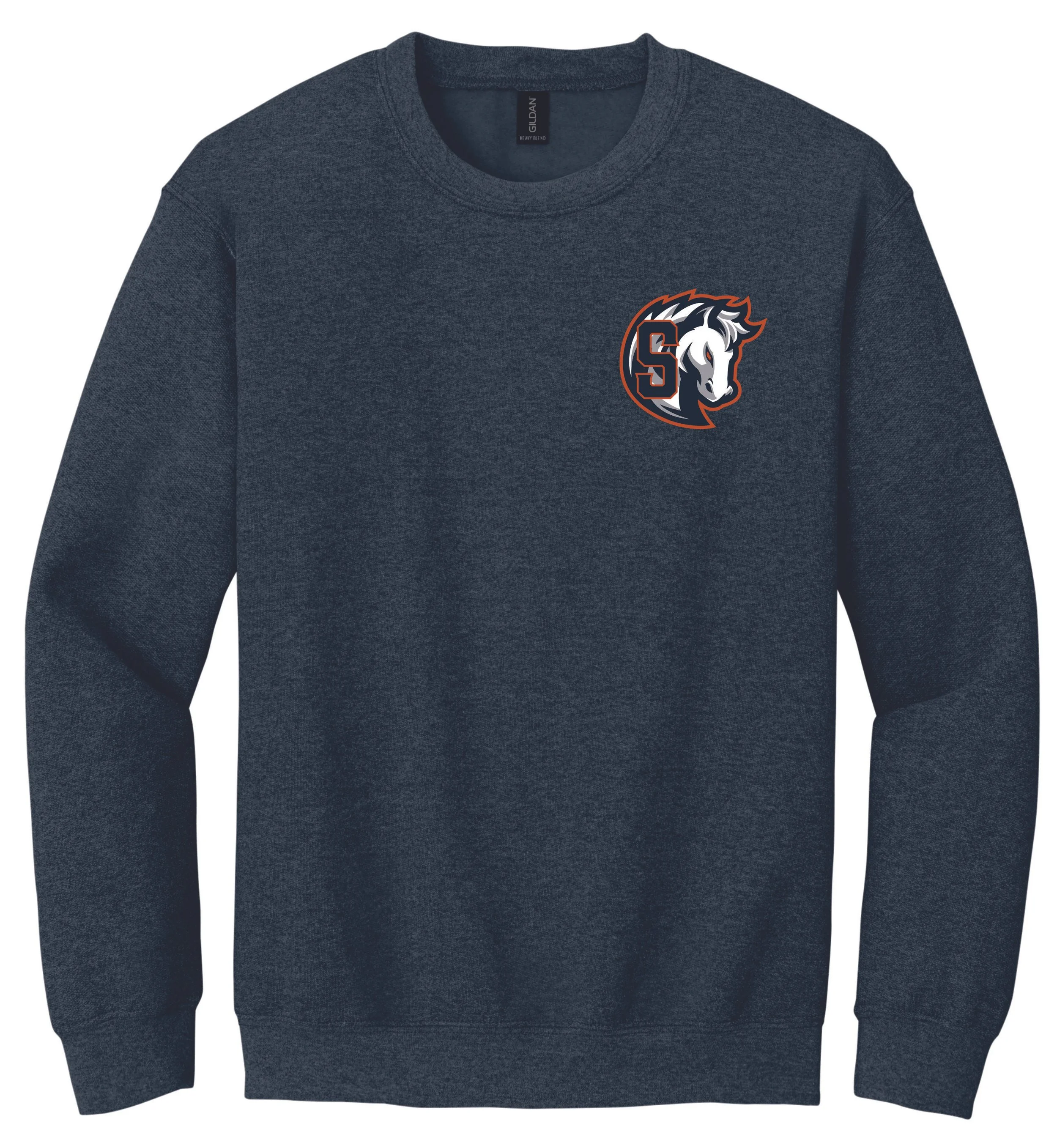 Stampede Dark Heather Crewnecks 18000 Left Chest.jpg