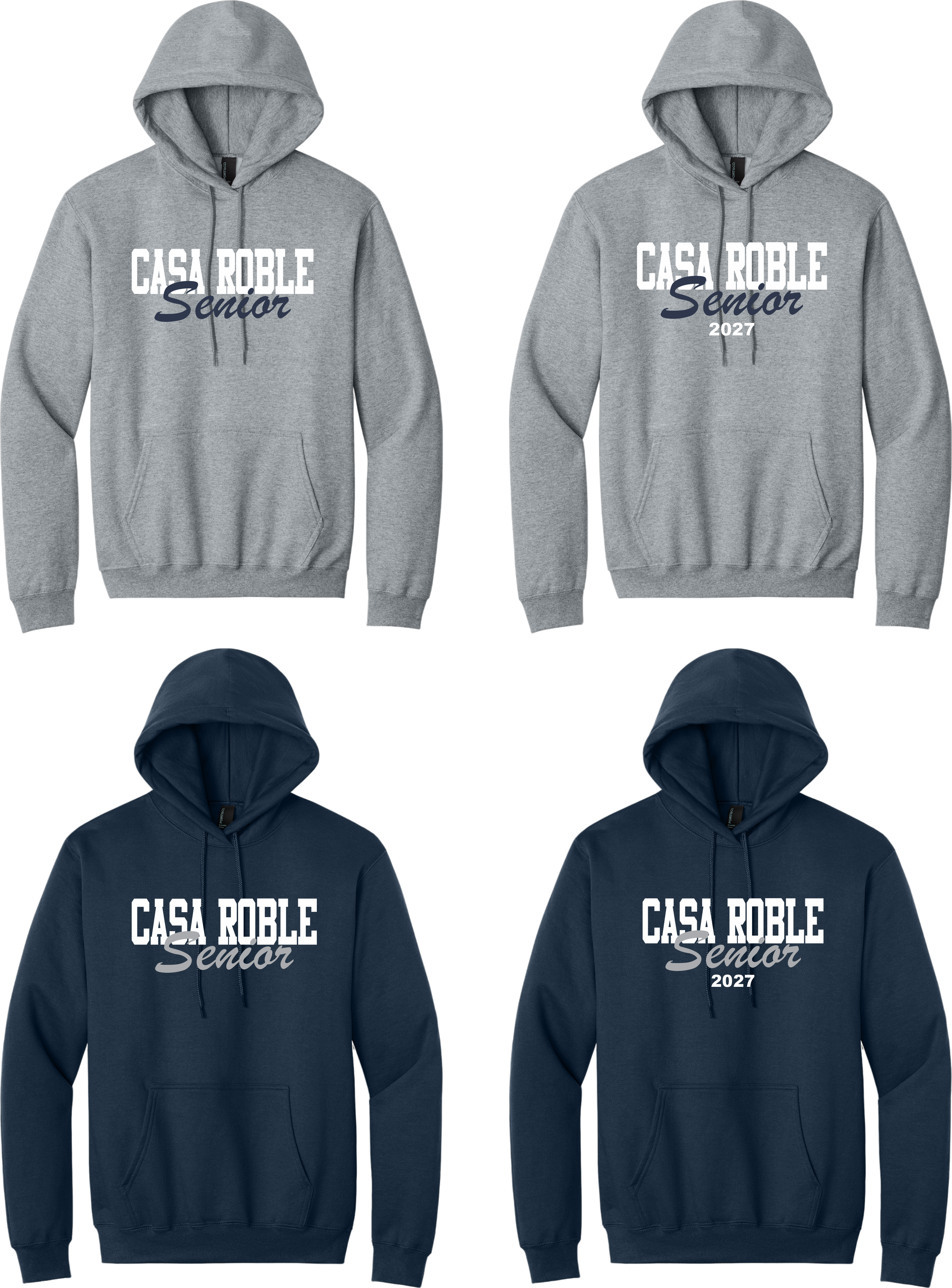 Casa Roble - Senior Hoodies (PC90H)