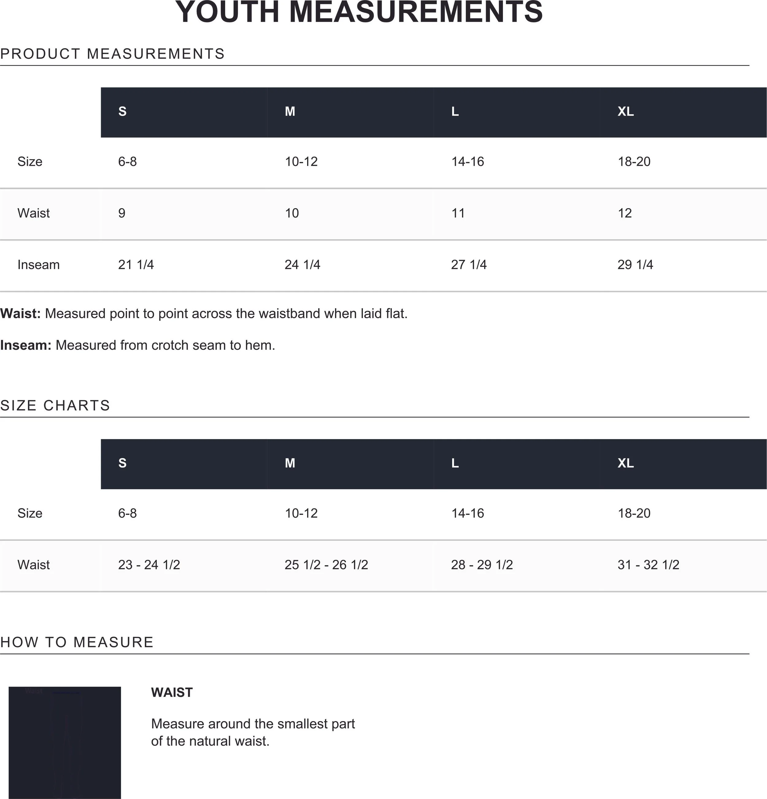 BV Wrestling -973B Youth Sweatpants measurements.jpg