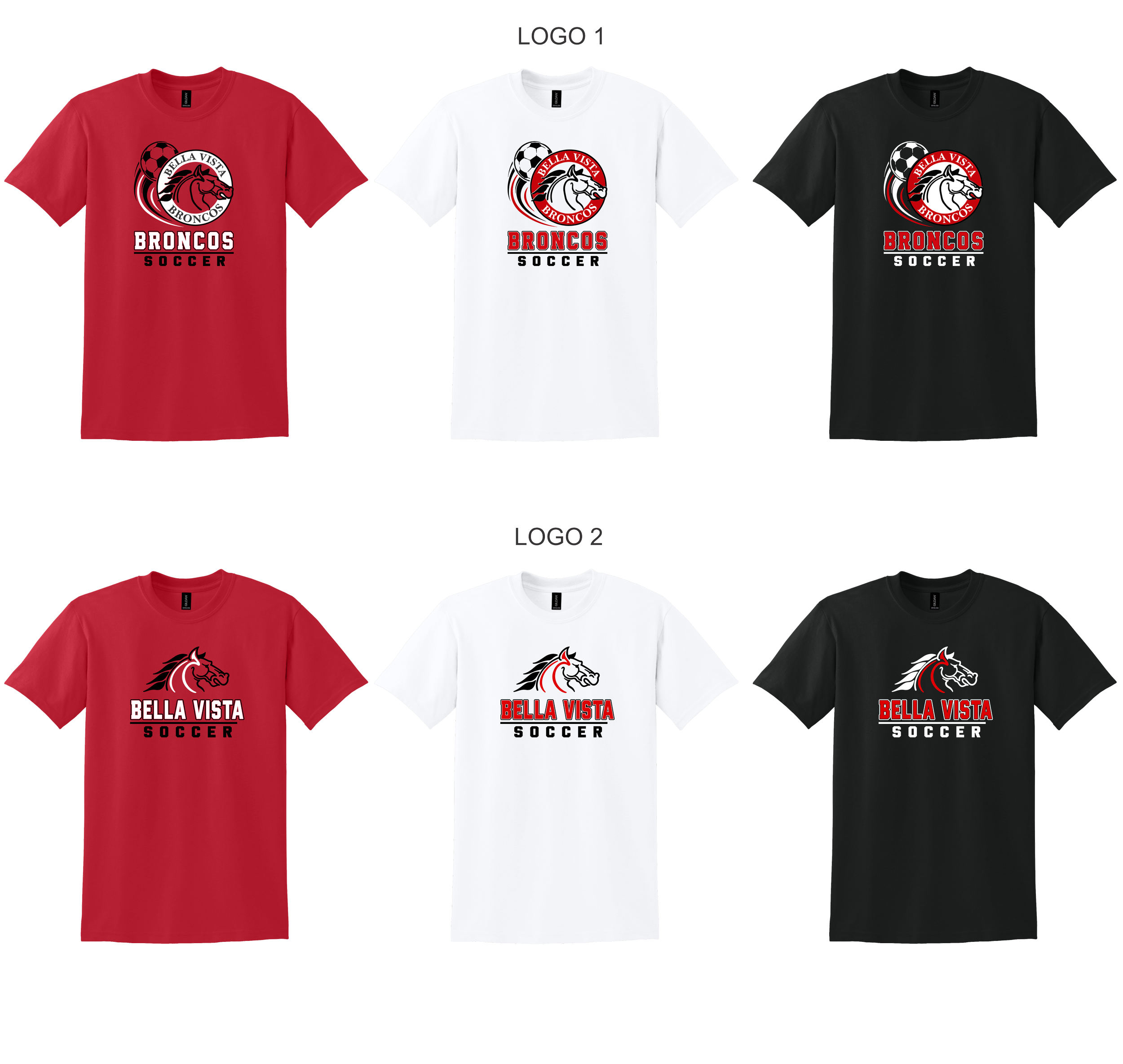 BV Soccer - Unisex T-Shirts (8000)