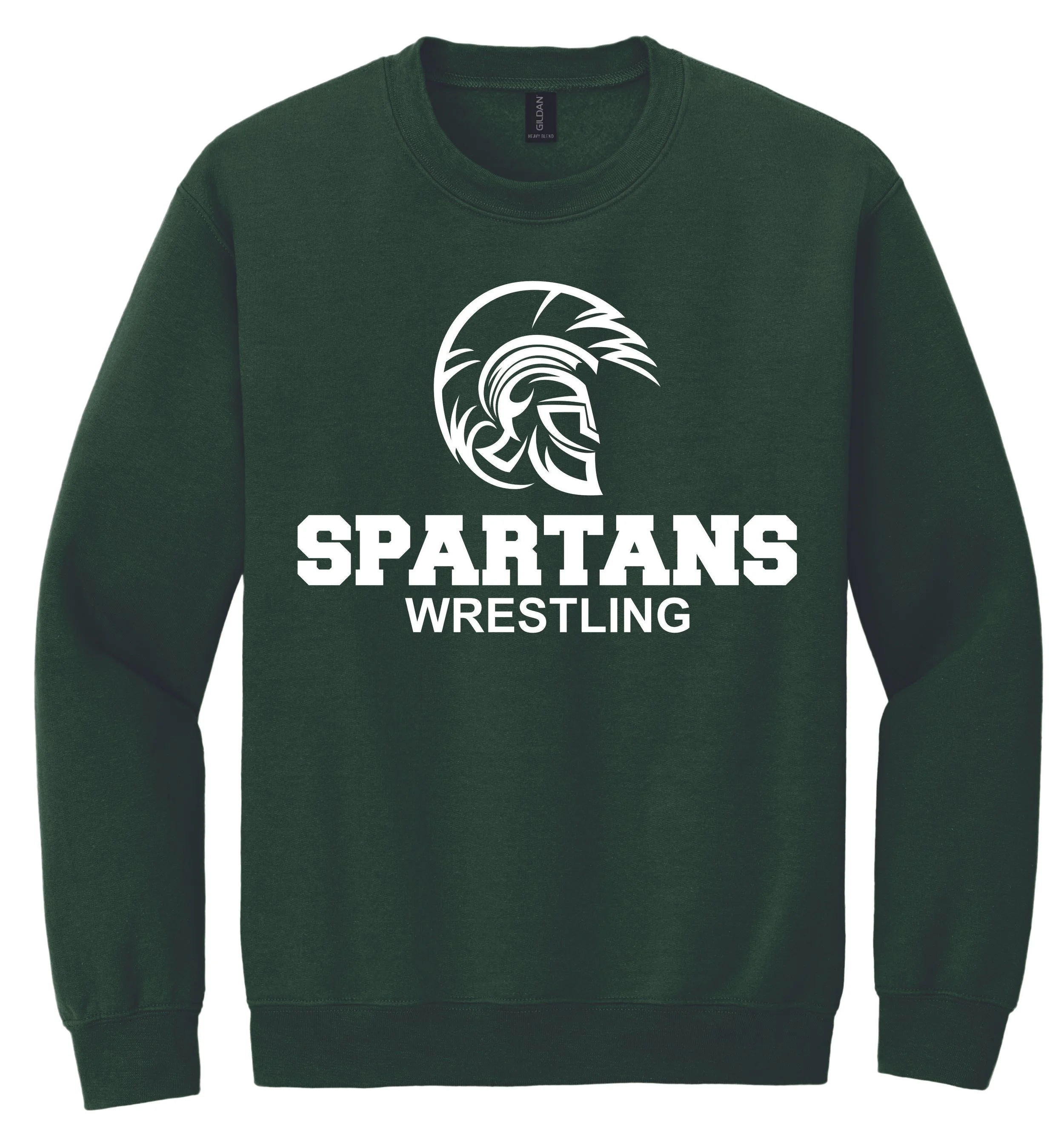 Olympus Wrestling Logo 2 Crewneck Sweathshirts (18000) FAN DARK GREEN.jpg