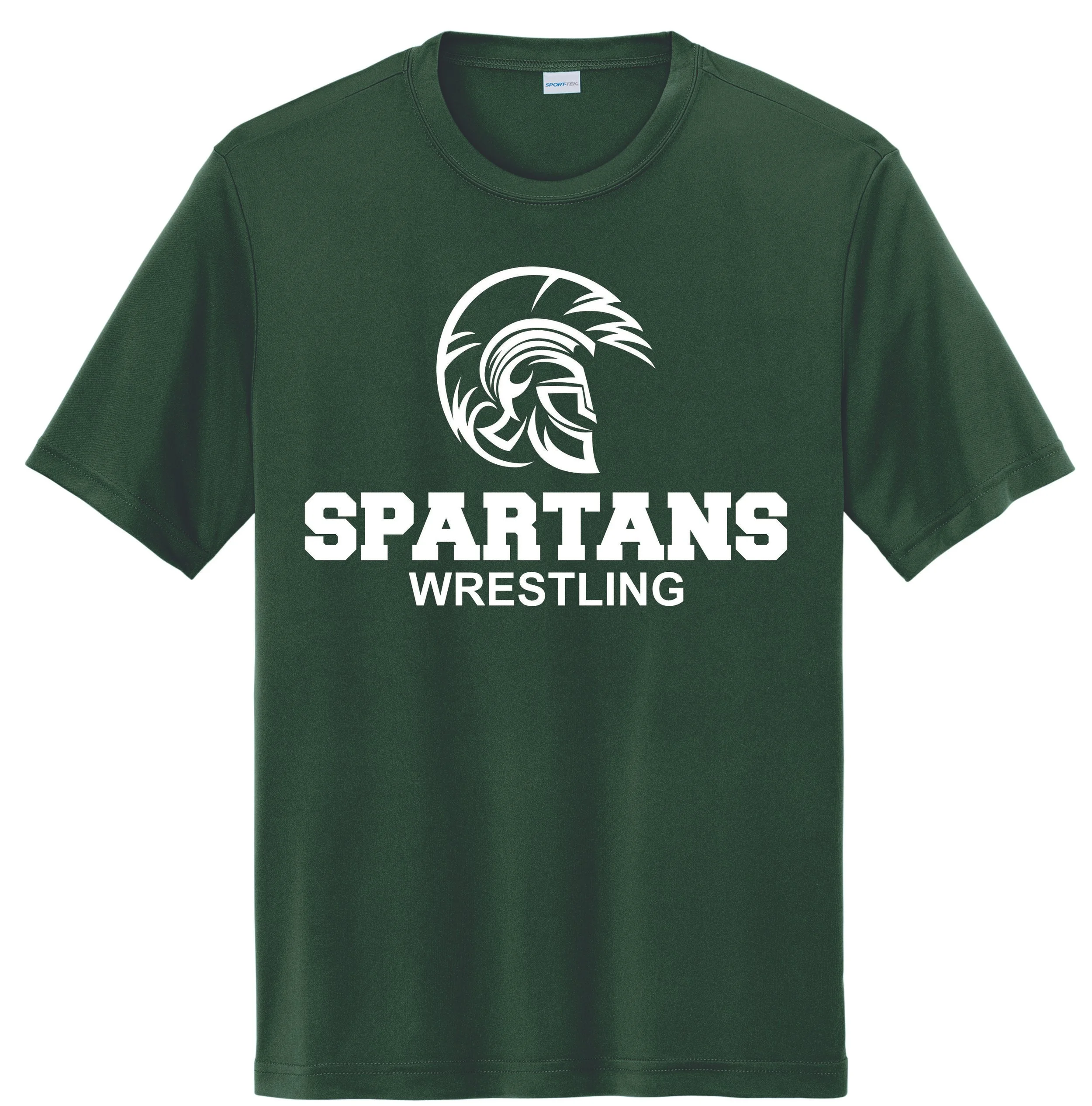 Olympus Wrestling Logo 2 T-Shirts (ST350) FOREST GREEN.jpg