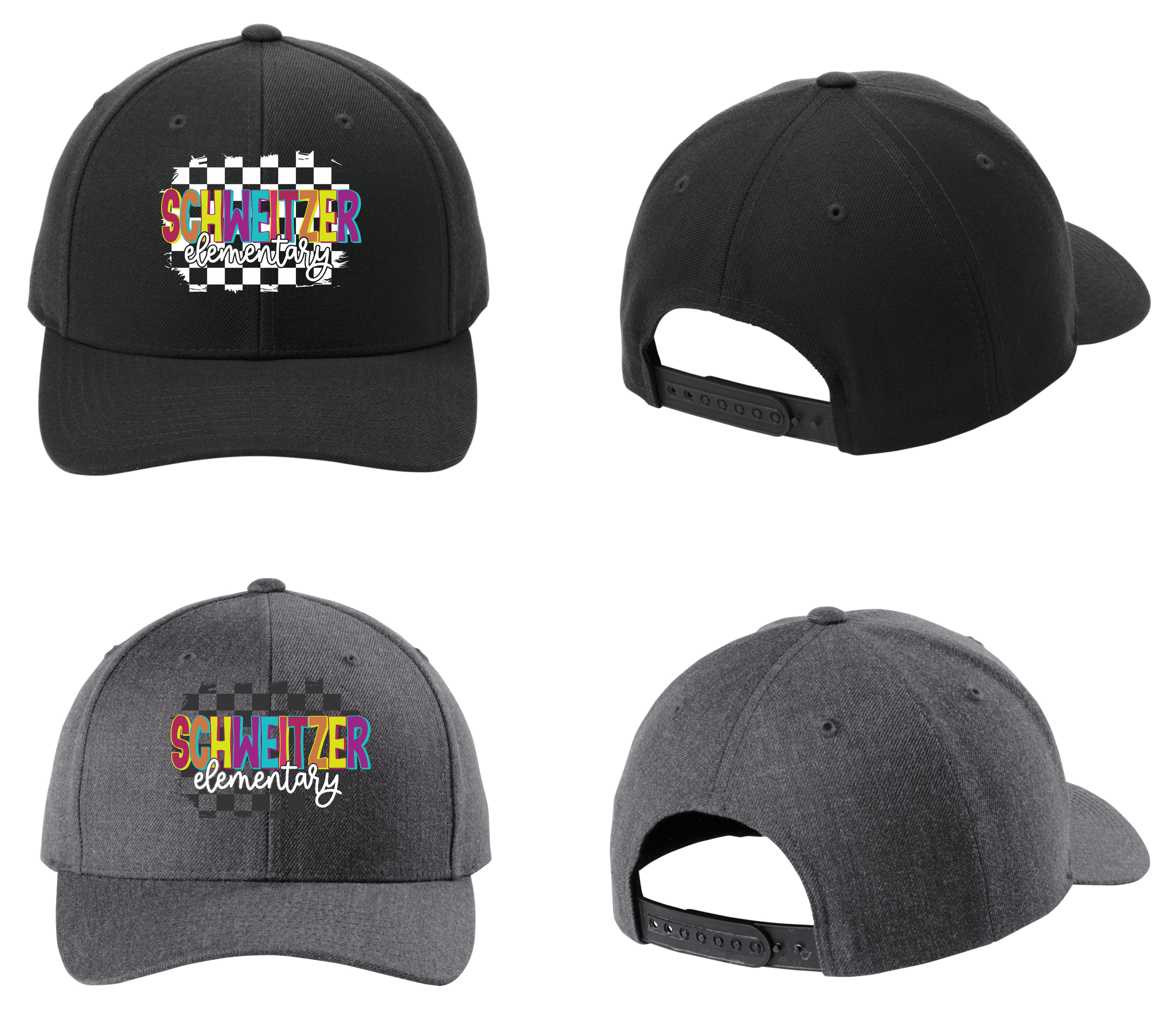 Schweitzer Elementary - Classic Snapback Logo 1 (STC43)