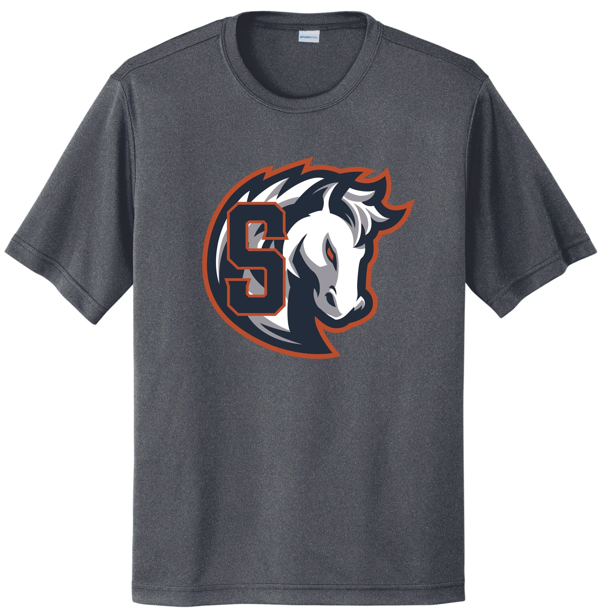 Stampede Iron Grey Heather Shirts ST350 Full Front.jpg