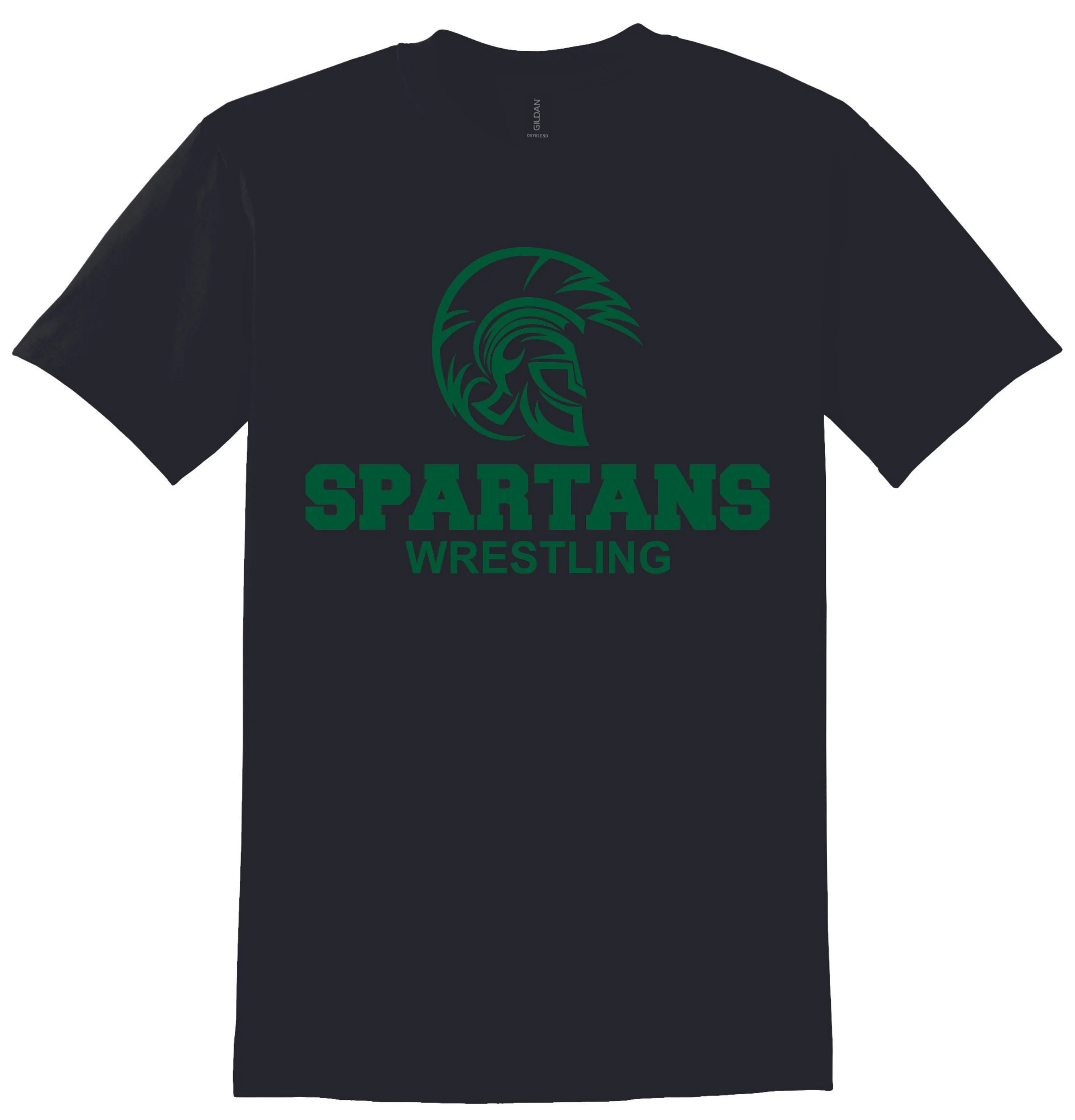 Olympus Wrestling Logo 2 T-Shirts (8000) BLACK.jpg