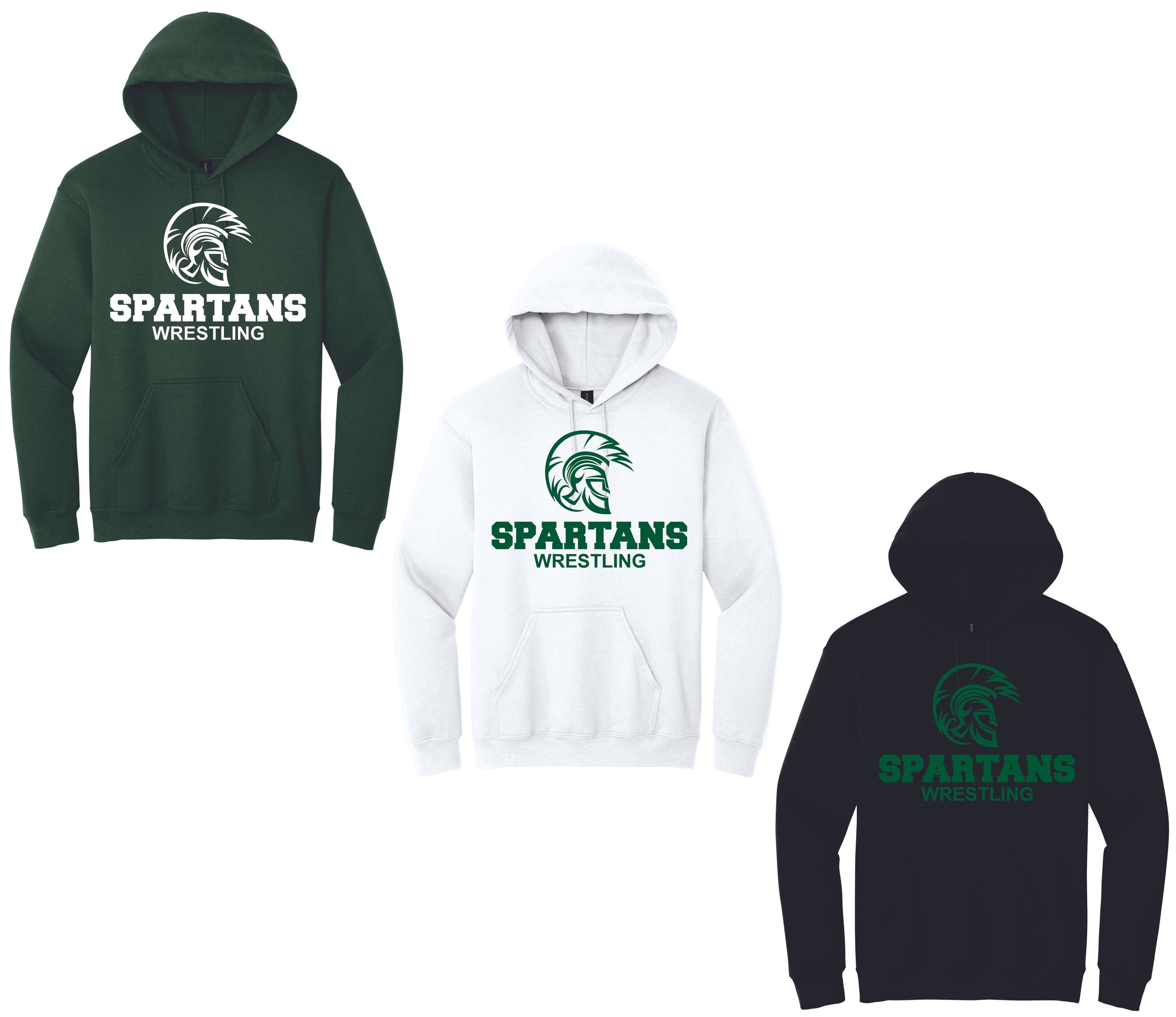 Olympus Wrestling Logo 2 Pullover Hooded Sweatshirts (18500).jpg