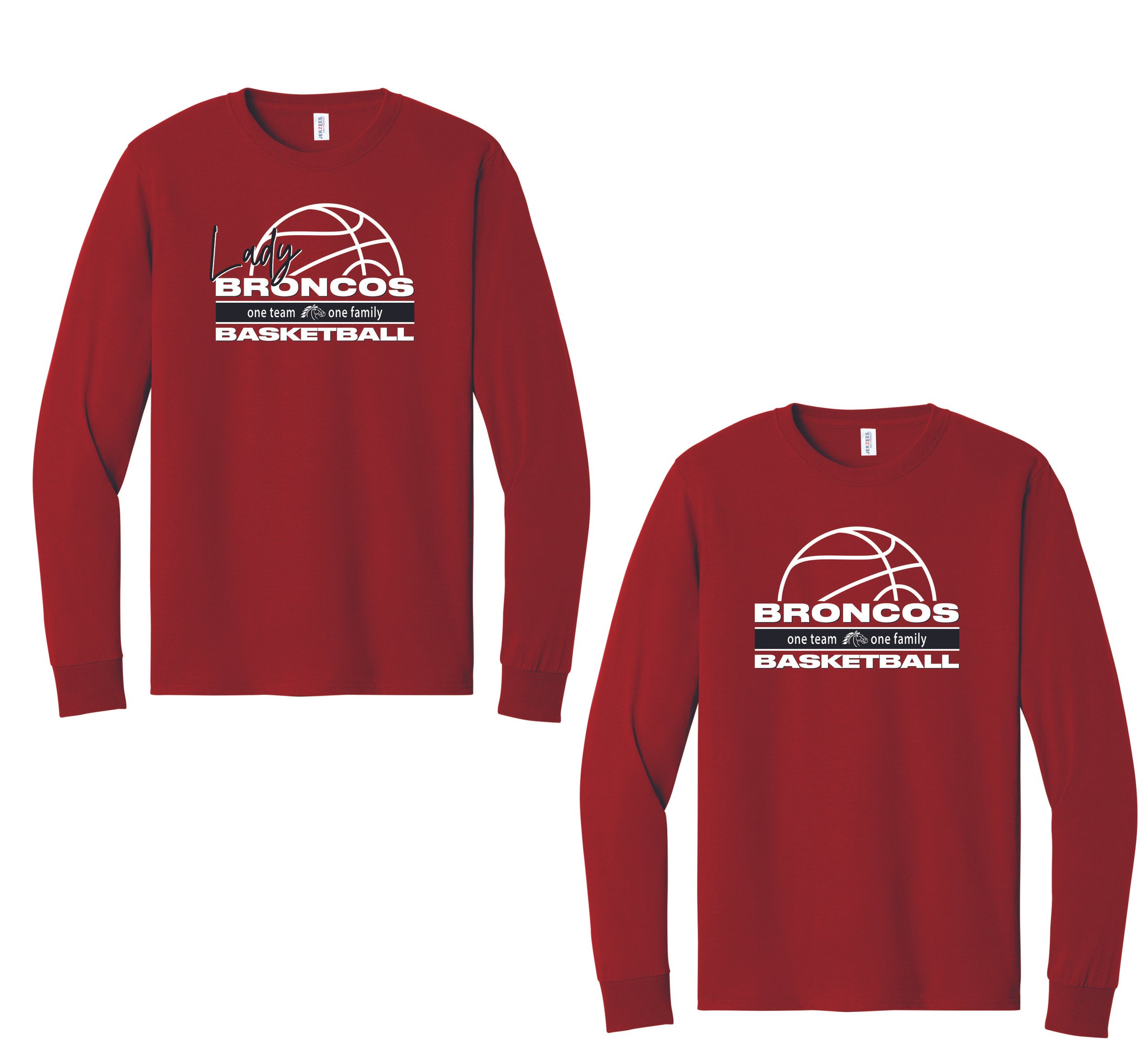 2025-2026 Lady Bronco Basketball Long Sleeve RED.jpg