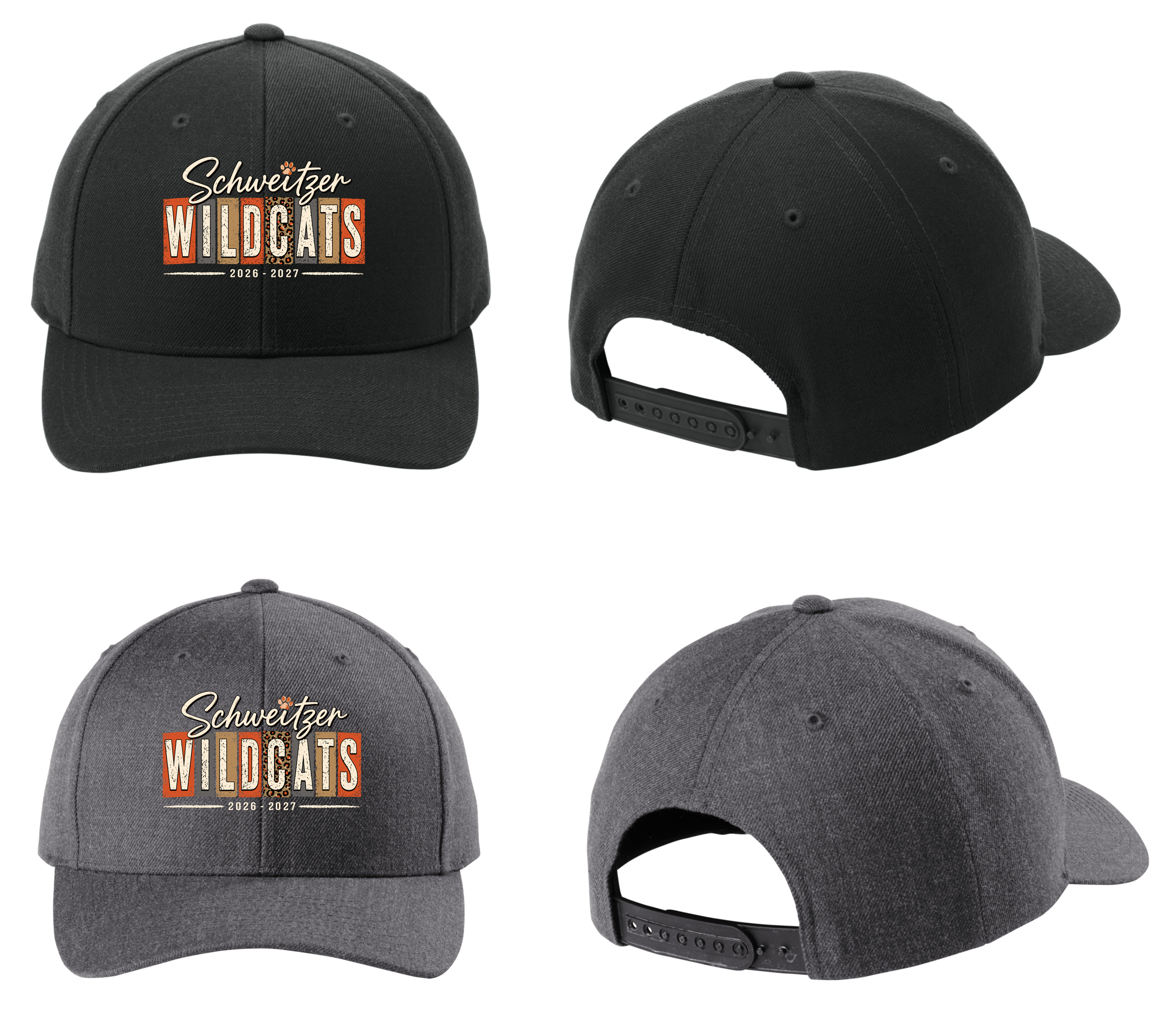 Schweitzer Elementary - Classic Snapback Logo 3 (STC43)