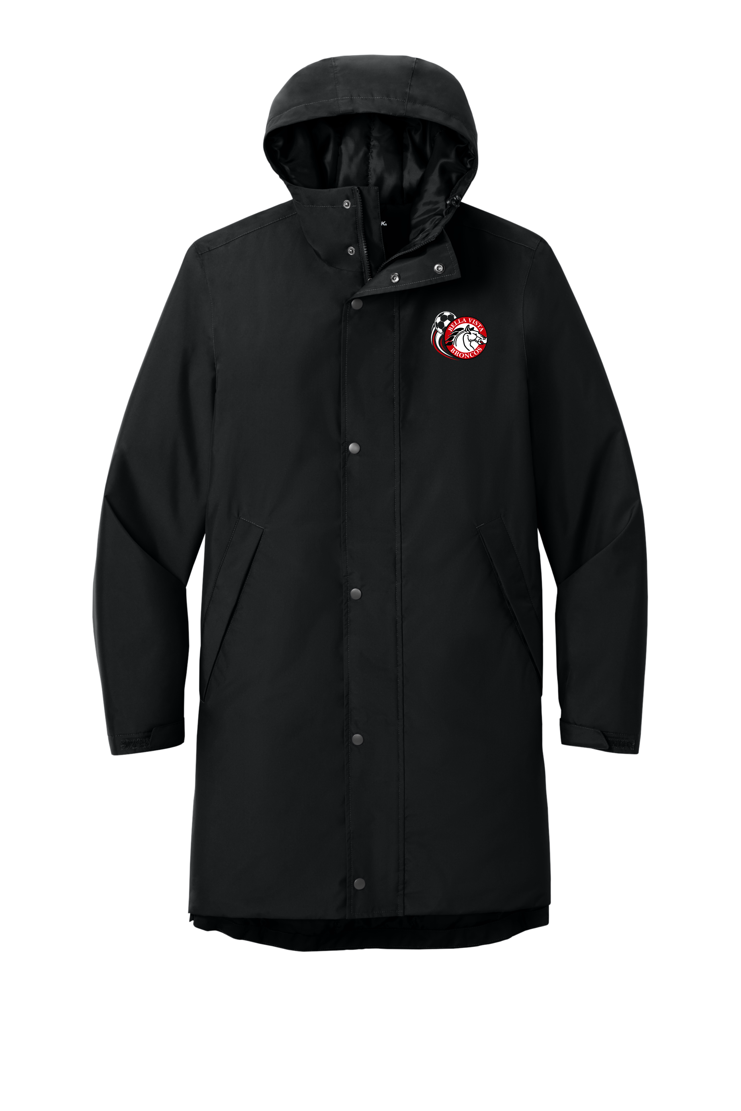 BV Soccer - Waterproof Insulated Sideline Parka (JST55)