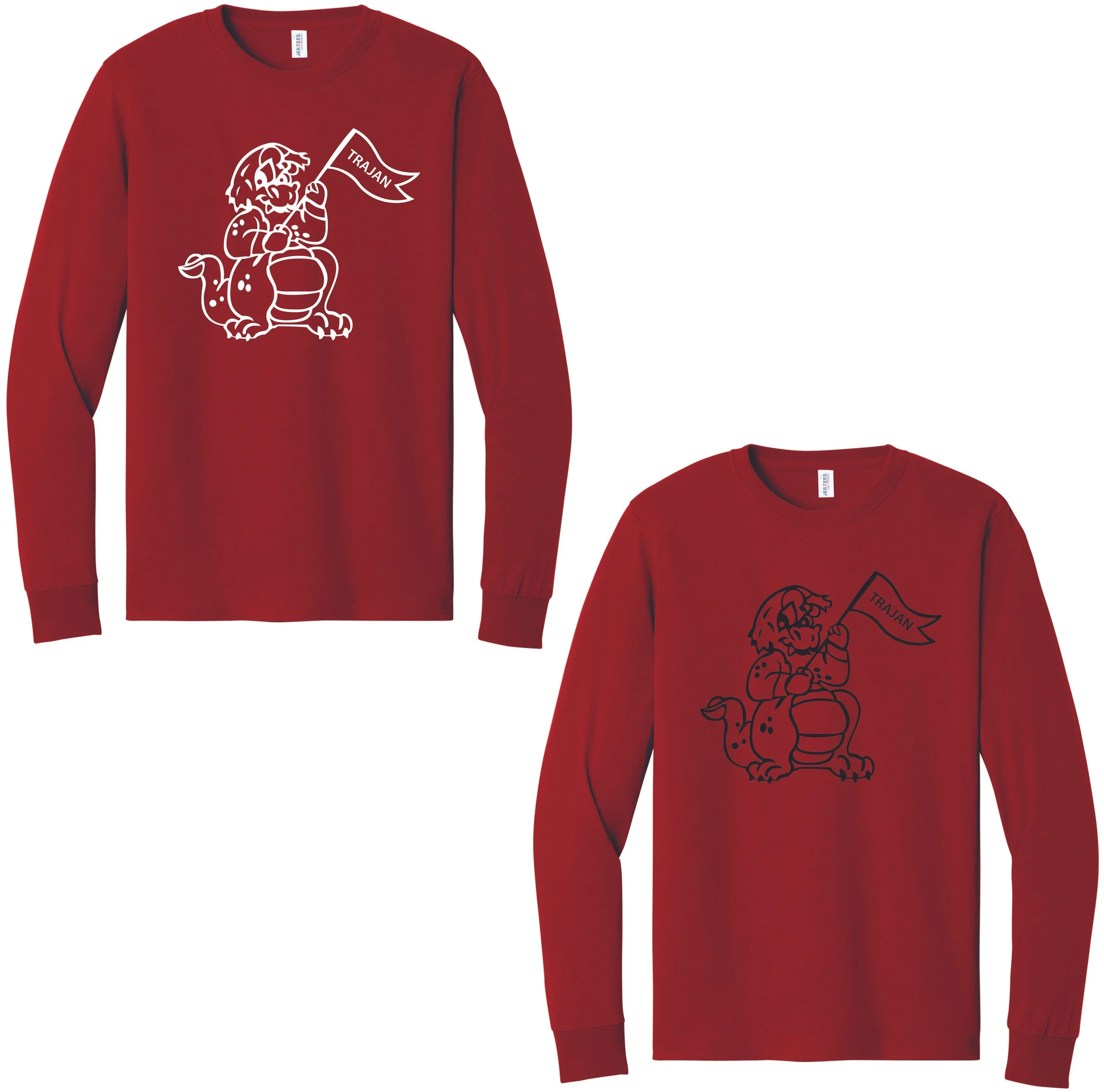 Trajan Elementary - Long Sleeve T-Shirts (29BL/29LS)