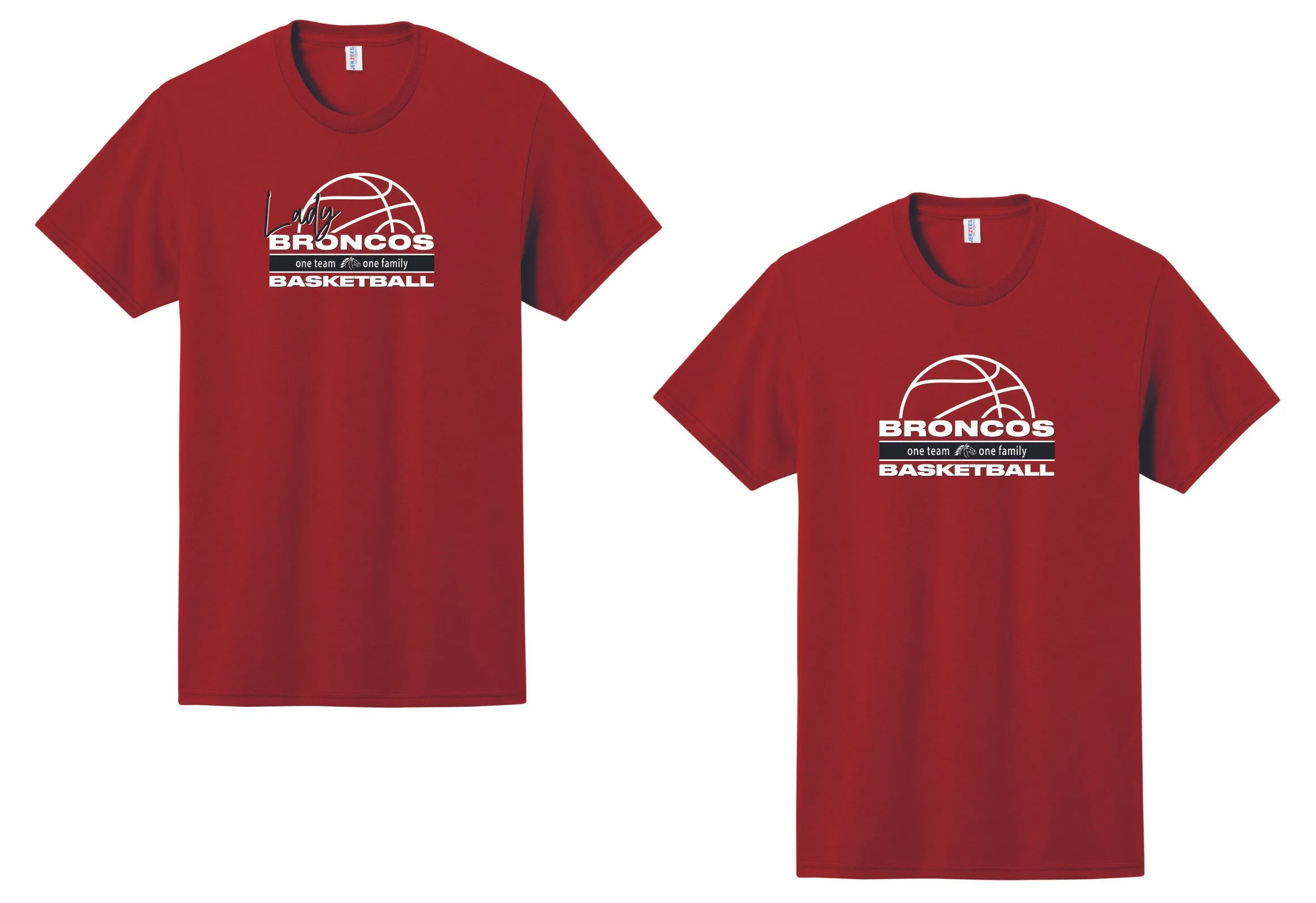 2025-2026 Lady Bronco Basketball T-shirts RED.jpg