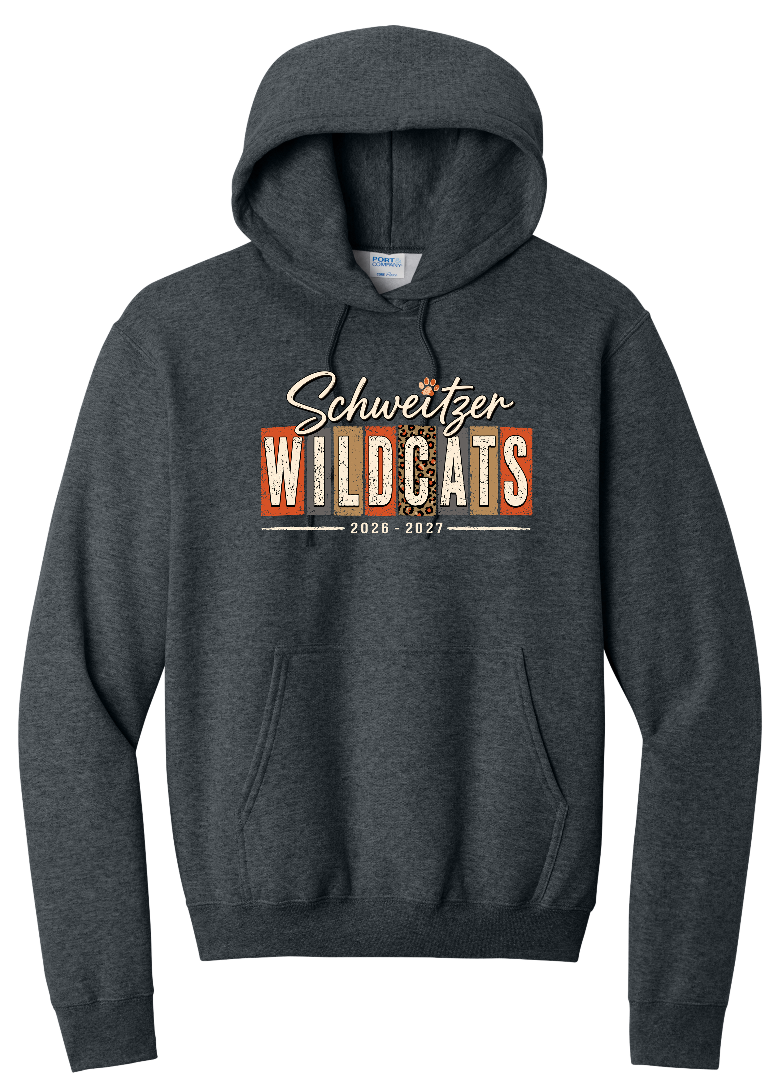 Schweitzer Hoodies Logo 3 (Dk Hthr Gry).png