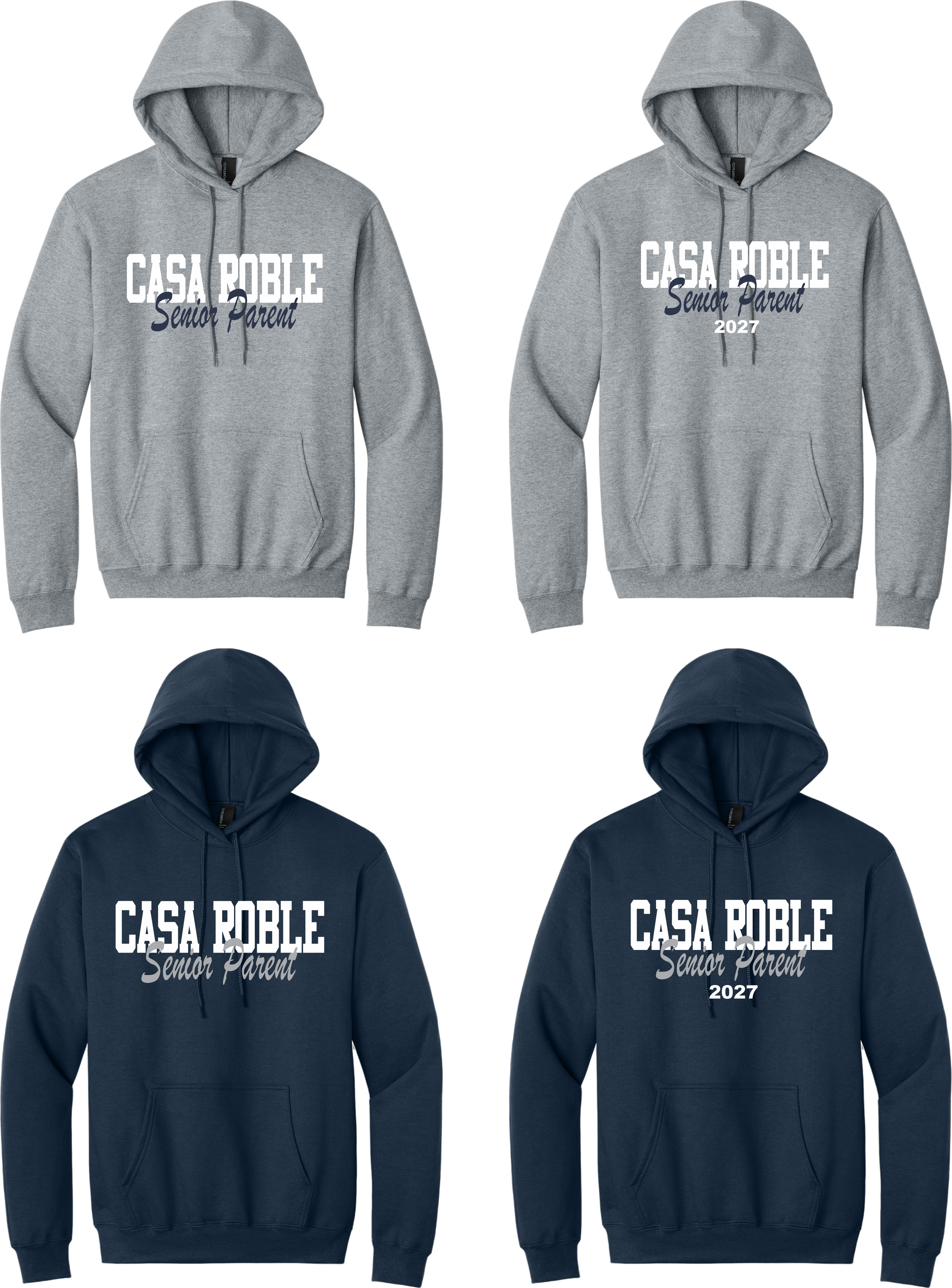 Casa Roble - Senior Parent Hoodies (PC90H)