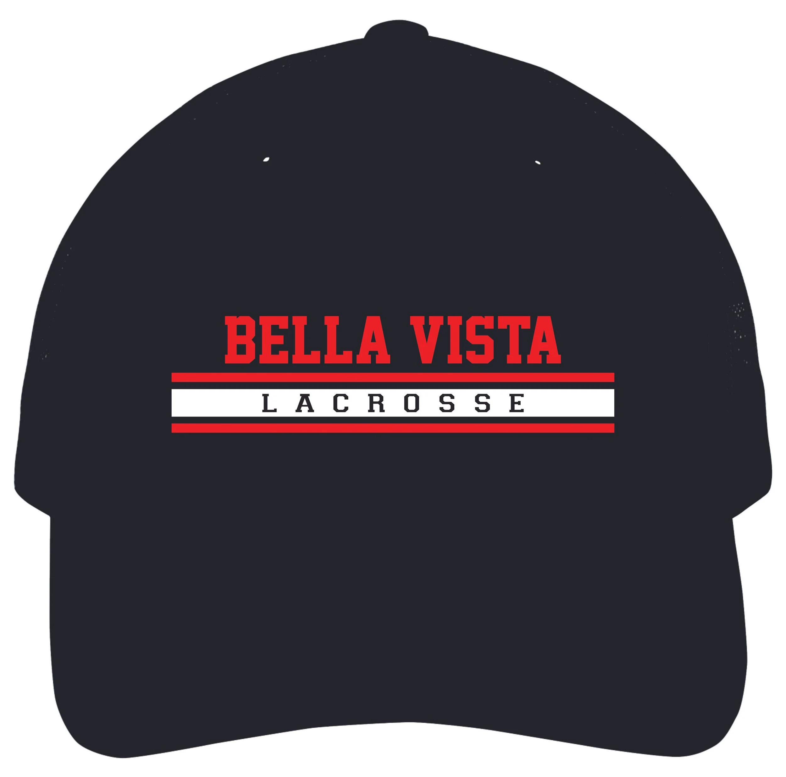 BV Lacrosse Trucker Hat Stripe Logo STC39.jpg