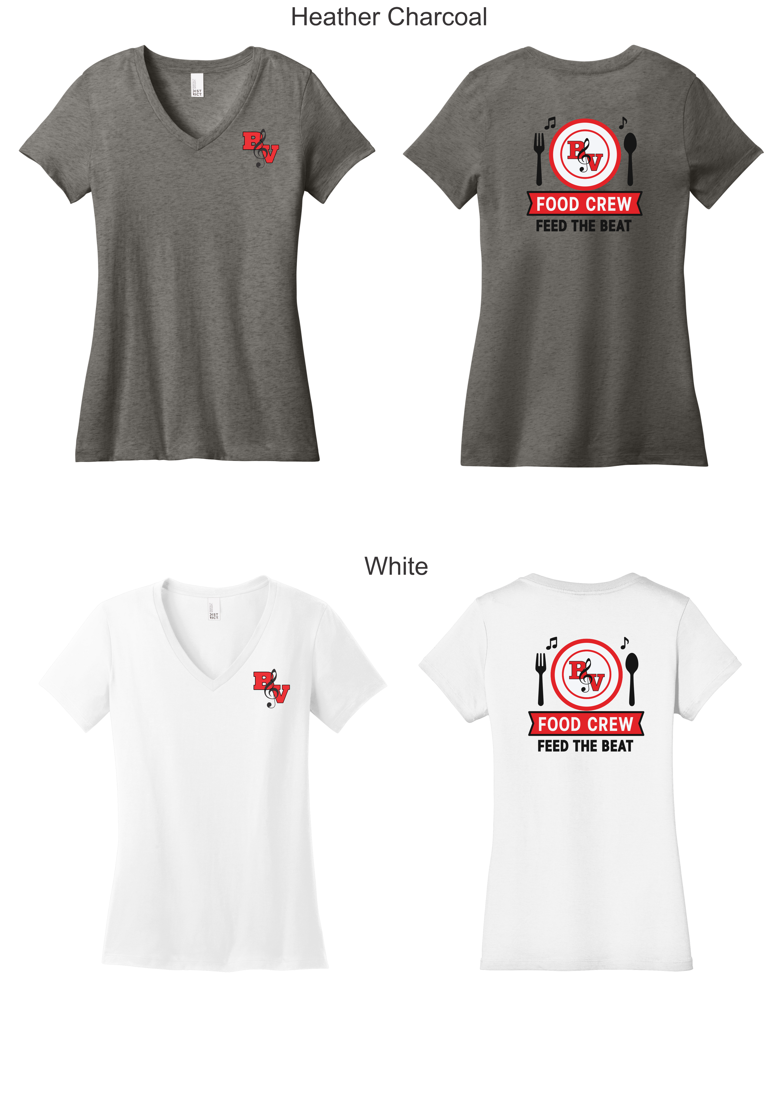 Food Crew Women's V-Necks (DM1170L).png