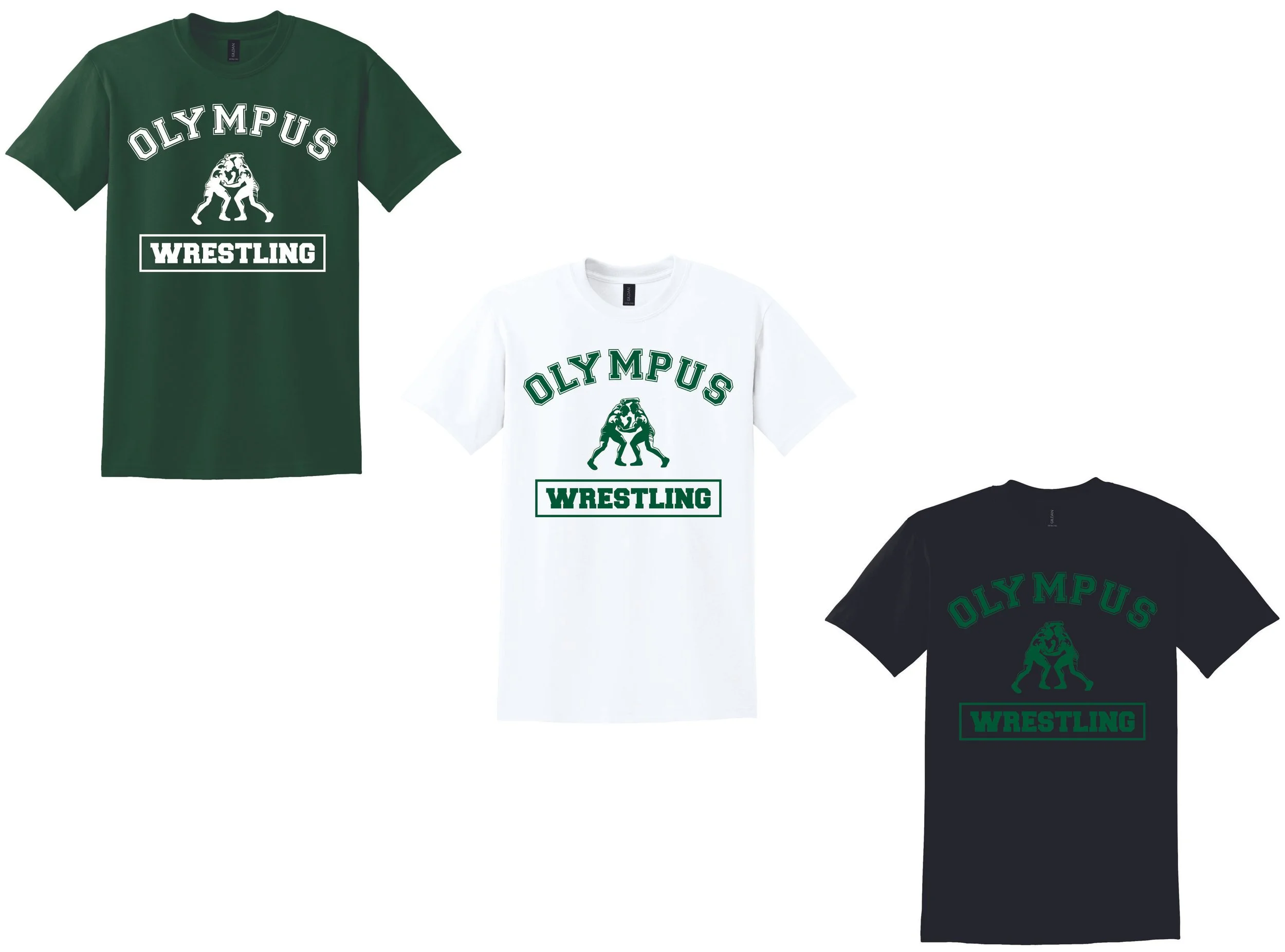 Olympus Wrestling T-Shirts (8000B/8000)
