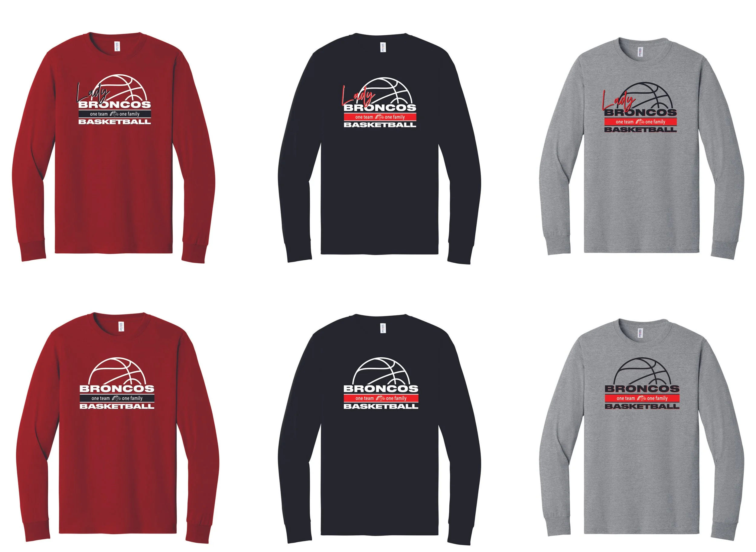 BV Girls Basketball - Unisex Long Sleeve T-Shirts (29LS)