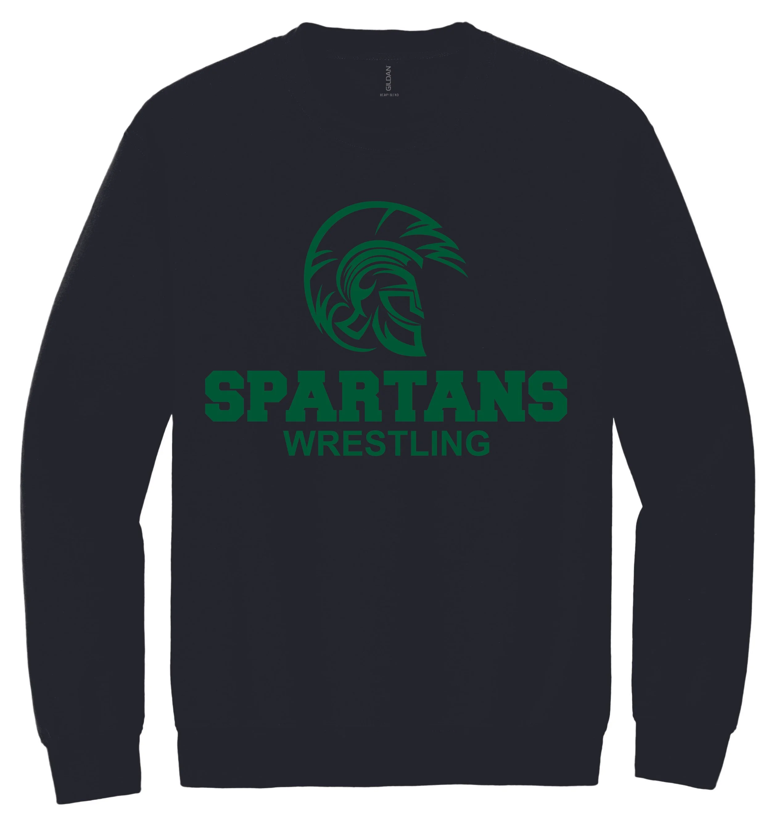 Olympus Wrestling Logo 2 Crewneck Sweathshirts (18000) BLACK.jpg