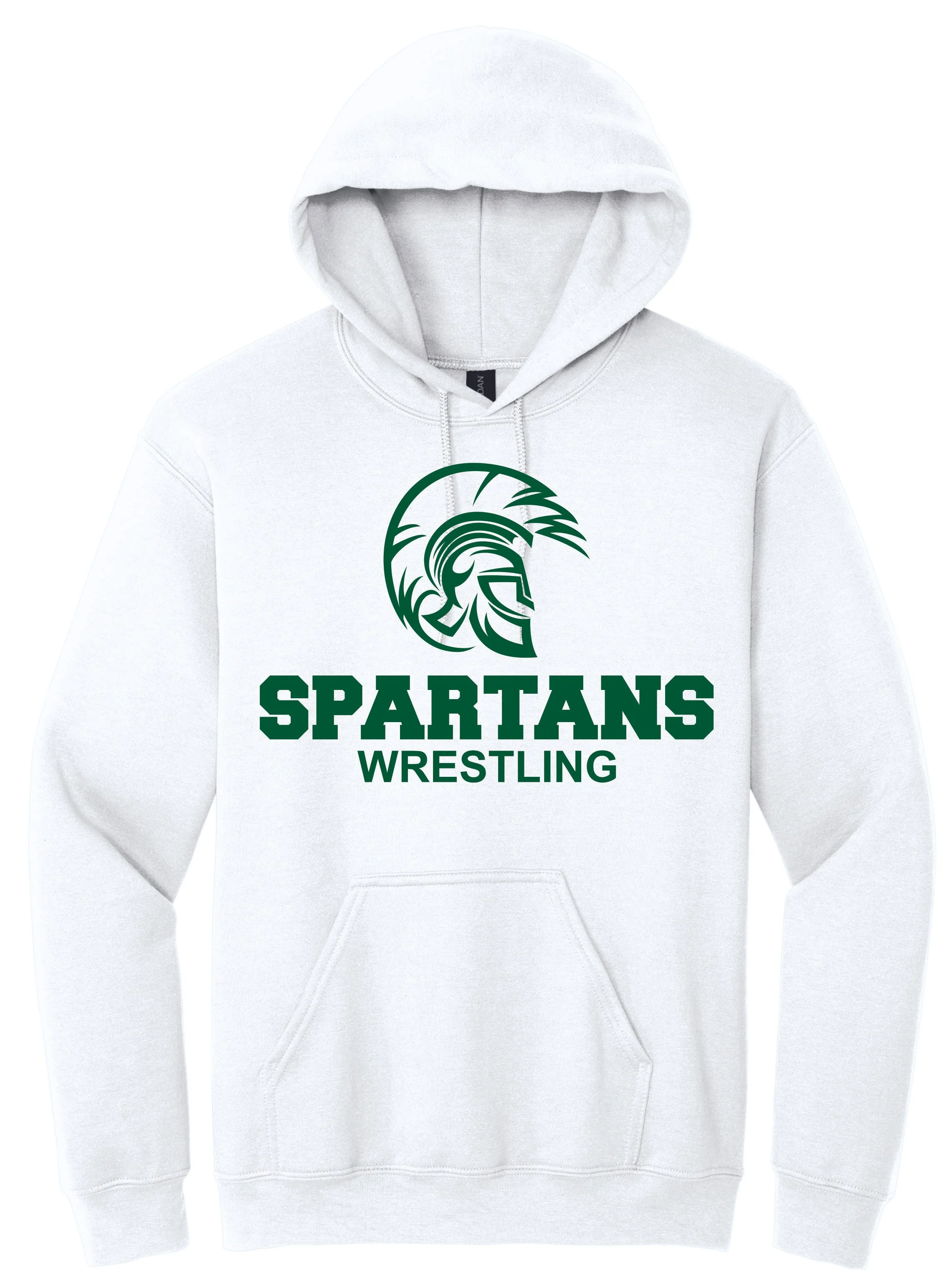 Olympus Wrestling Logo 2 Pullover Hooded Sweatshirts (18500) WHITE.jpg