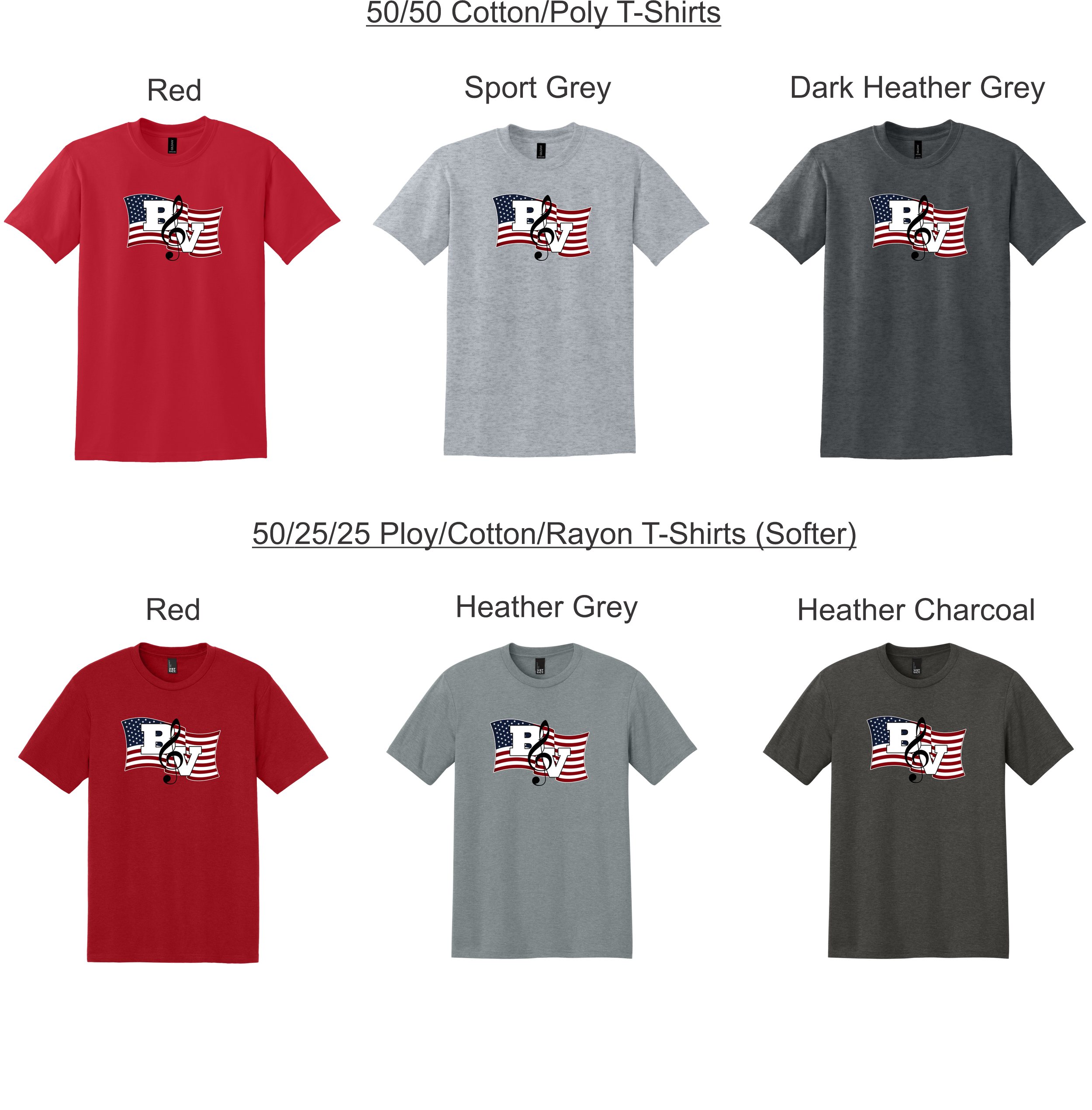 BV Band - Parade T-Shirts (8000/DM130)