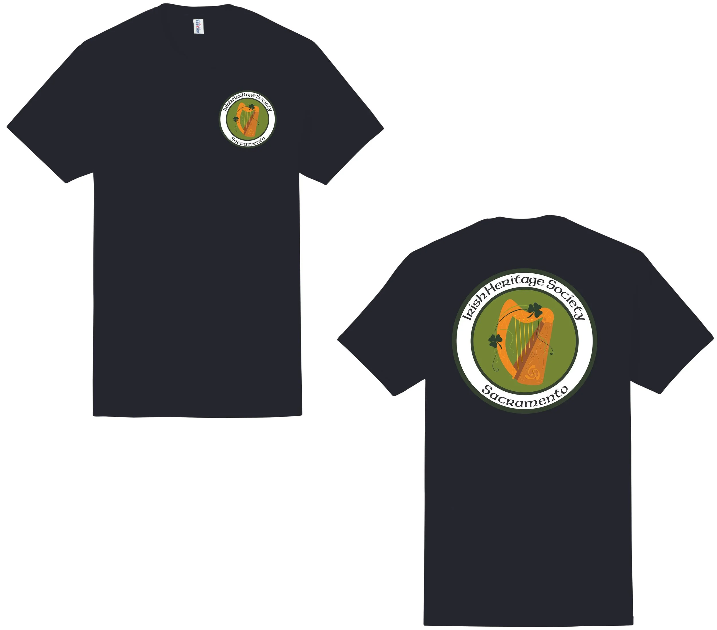 Irish Heritage Society (Youth Small to Adult 5XL ; 3 T-Shirt Material Options)