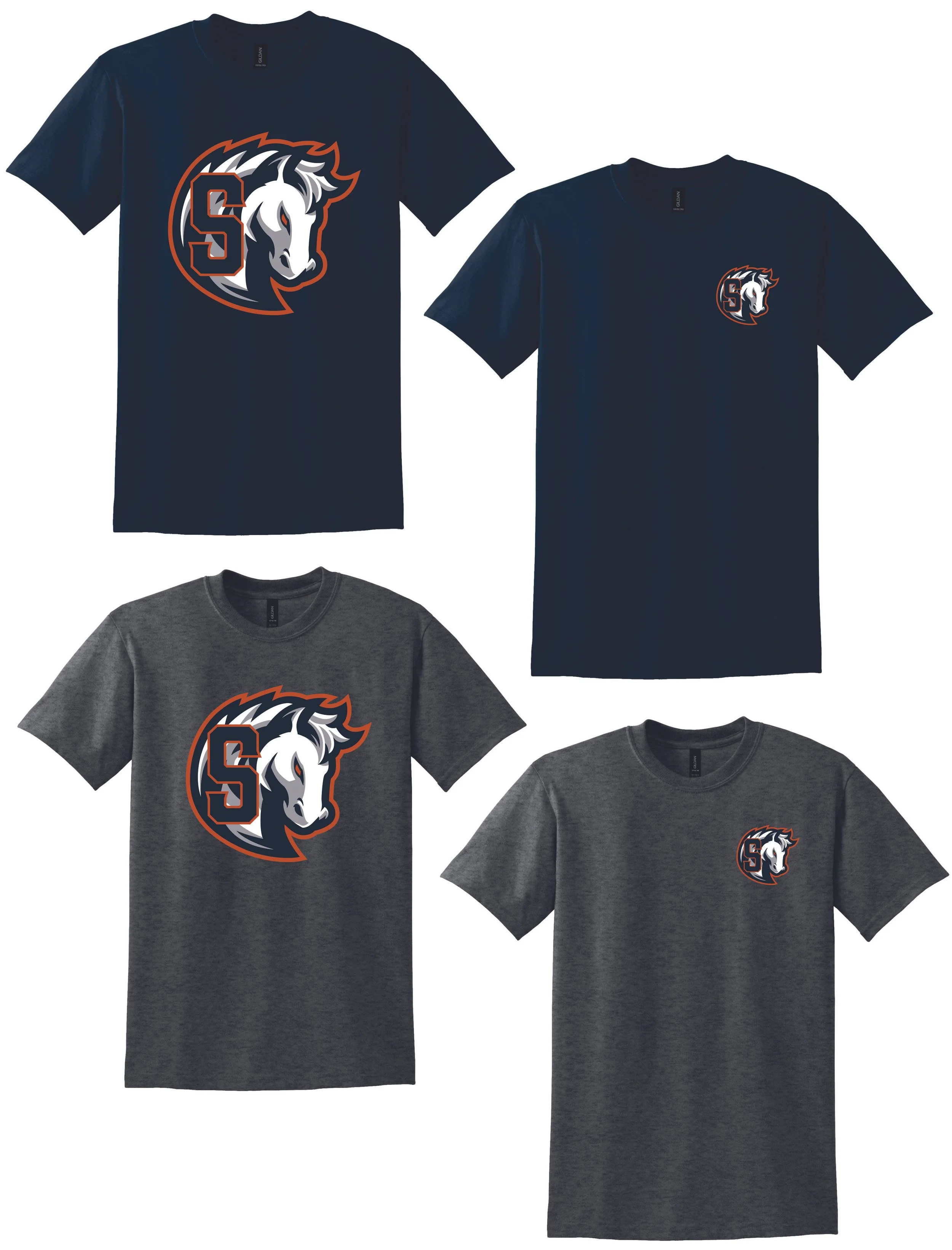 Stampede - Short Sleeve T-shirts (8000B/8000)