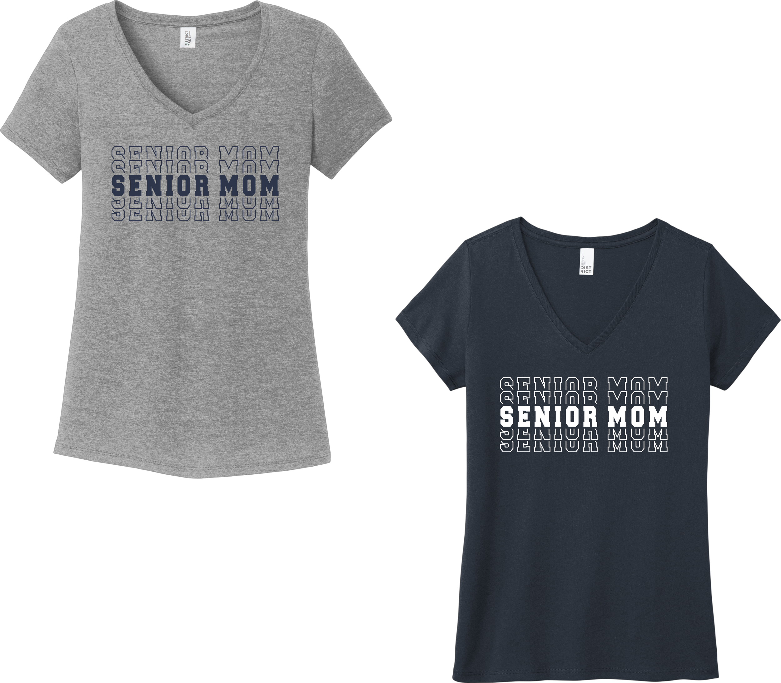 Casa Roble - Senior Mom Women's V-Neck Shirts (DM1350L)