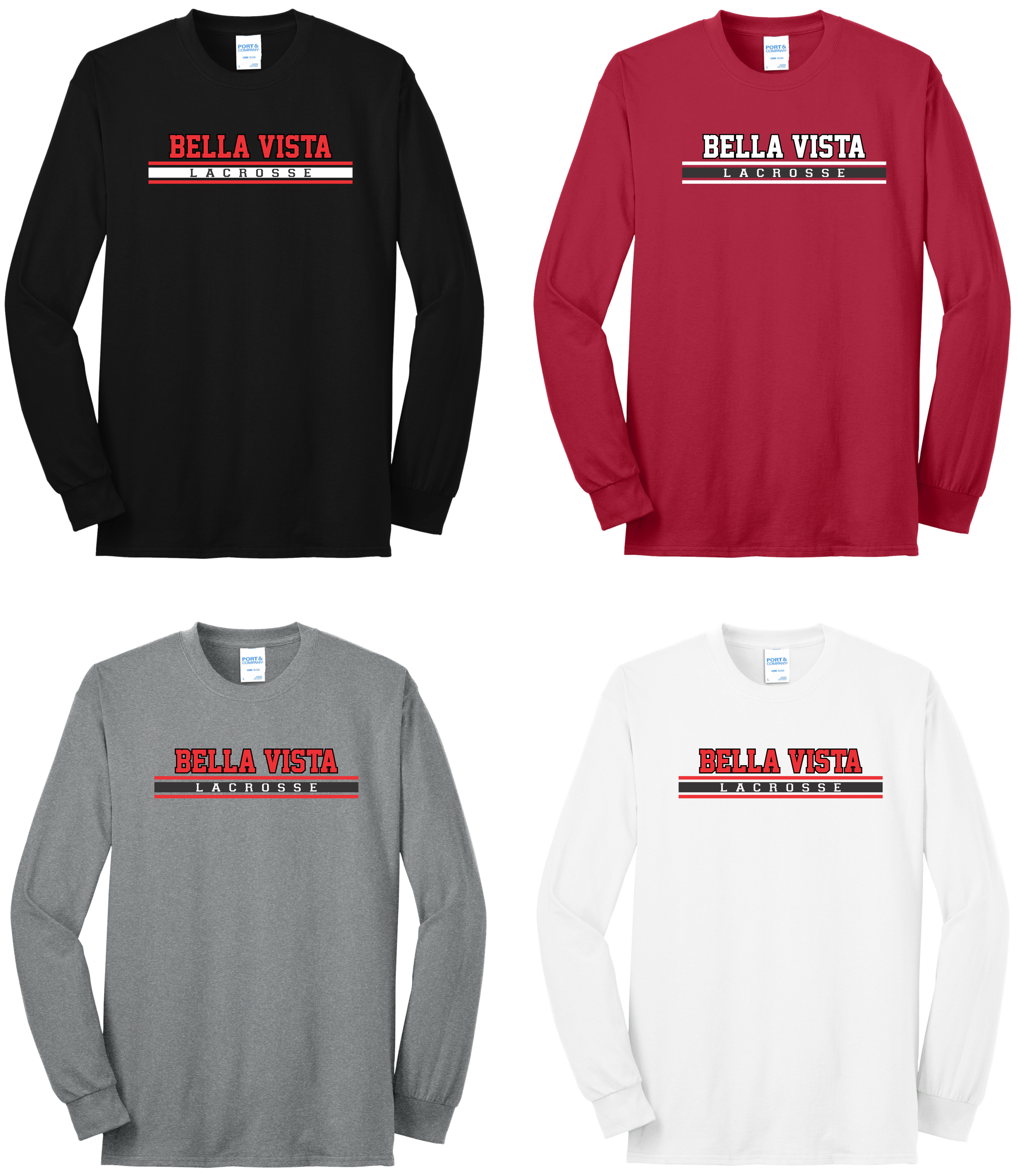 BV Lacrosse Logo 2 Long Sleeve T PC55LS.png