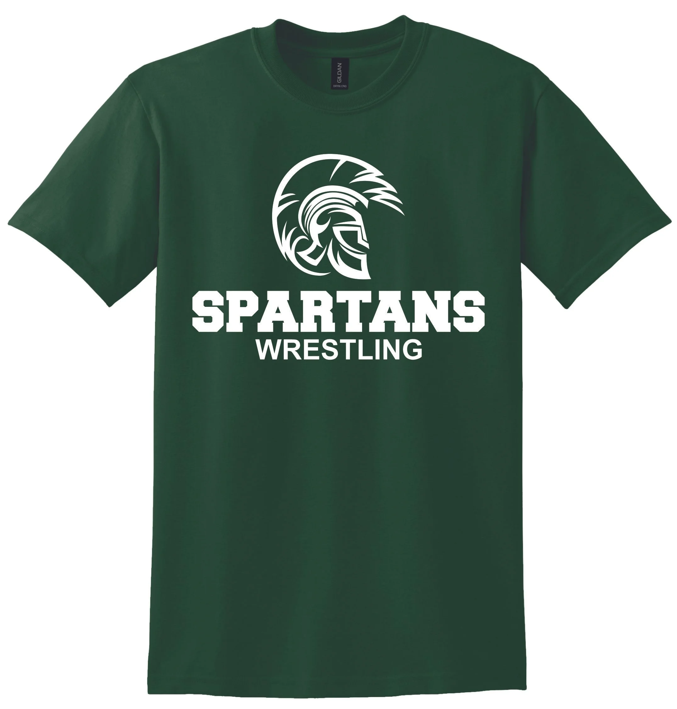Olympus Wrestling Logo 2 T-Shirts (8000) FAN DARK GREEN.jpg