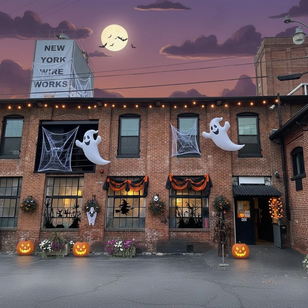 🎃👻 Something spooky&rsquo;s brewing at New York Wire Works...

Our historic halls have seen a lot &mdash; artists, makers, dreamers&hellip; and maybe a ghost or two. 👀

Whether you&rsquo;re here for the creativity, the community, or the hauntingly