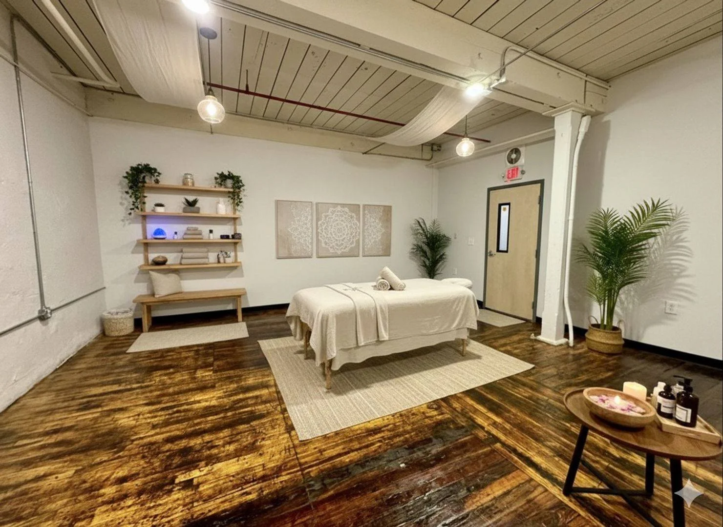 Suite 2200 | 360 Sq. Ft. | Available Now | $425/mo
Newly Renovated Studio with Warmth and Character

Step into a fresh, polished workspace designed for focus and creativity. This 360-square-foot second-floor studio has been newly renovated to offer a