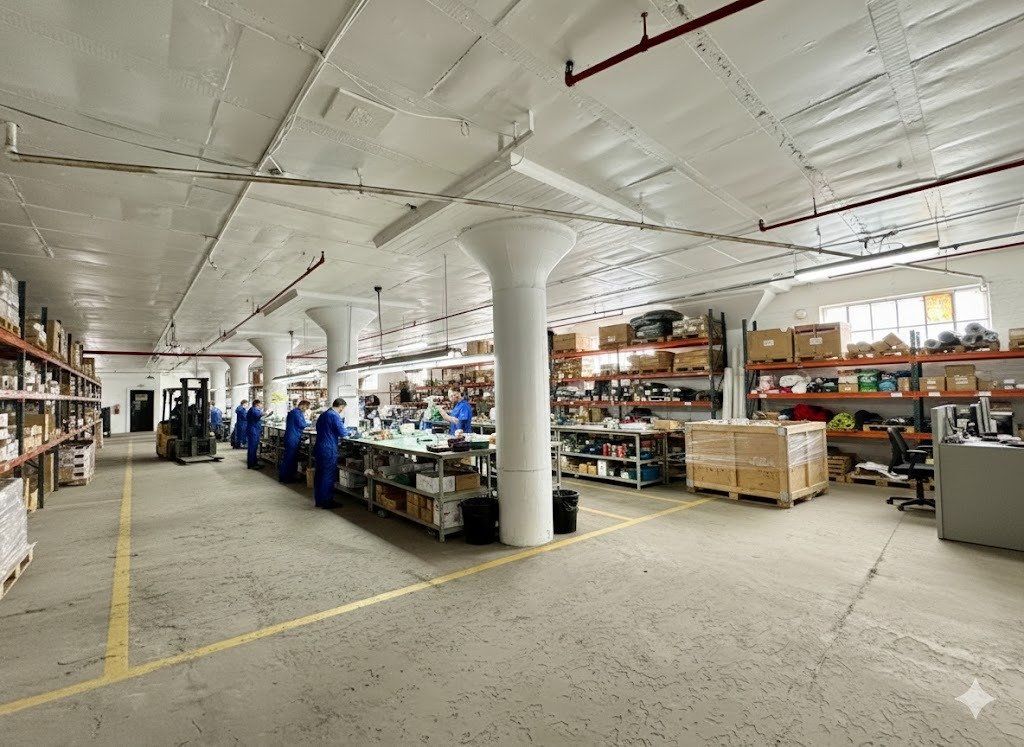 🚛 Spacious Warehouse/Manufacturing/Storage Space Now Available!

This large-scale industrial opportunity offers up to 36,000 square feet of flexible warehouse, manufacturing, or storage space, with 12,000 SF available per floor across the 1st, 2nd, 