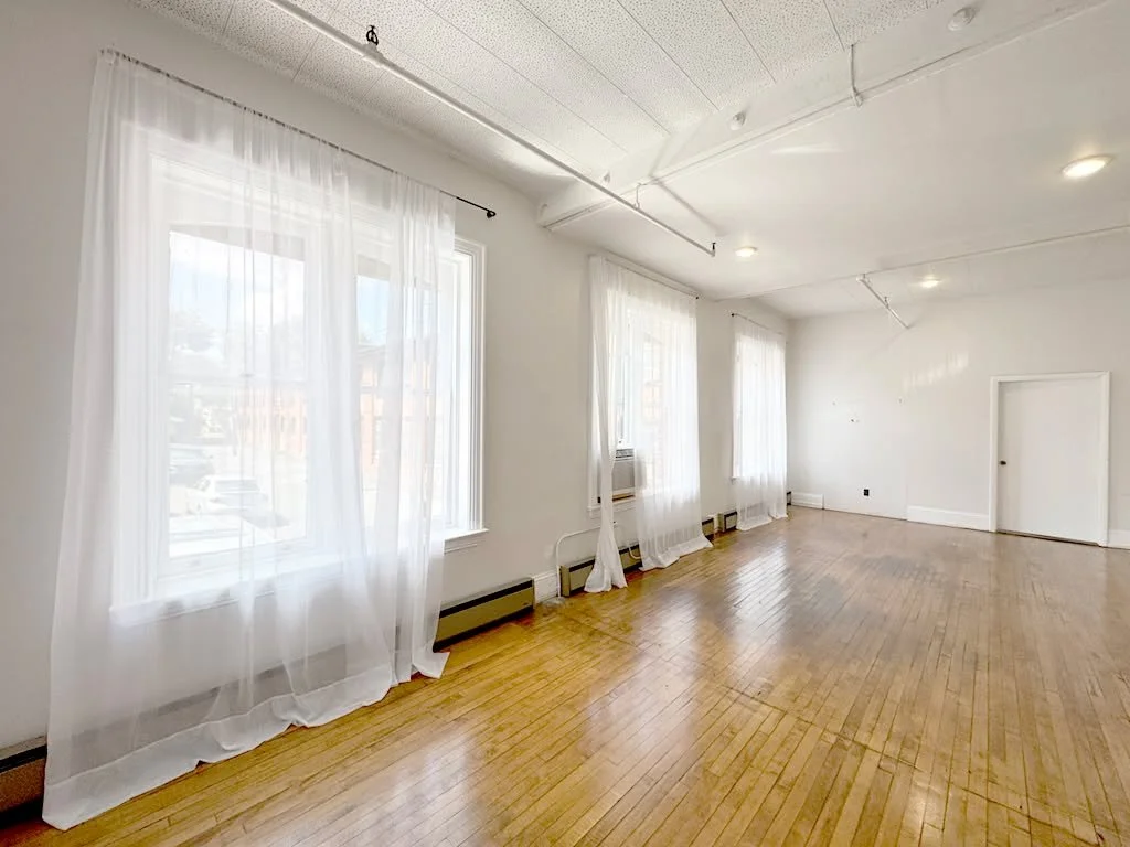 Suite 14110 | 538 Sq. Ft. | Available 6/1/26 | $650/mo
Bright &amp; Inviting First-Floor Studio with Private Office/Storage

Secure your summer move-in now! This 538-square-foot studio is a former photography space that perfectly balances industrial 