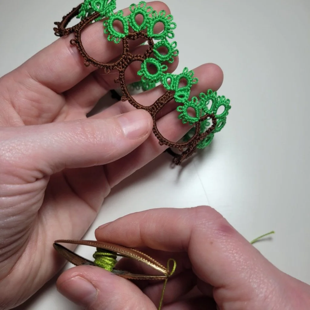 New Workshop Alert: Tatted Lace Trees! 🌳🧵
Join Fabric of Society York for a two-part deep dive into the Victorian art of shuttle tatting. You&rsquo;ll learn to create rings, chains, and picots to build beautiful lace motifs.

🗓 Dates: April 17 &am