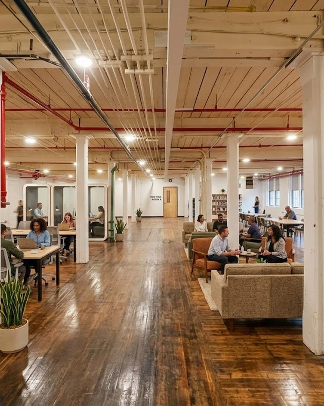 Looking for a spacious, versatile environment to scale your operations? Suite 2103 offers 2,745 sq. ft. of premium first-floor space designed for businesses that value both form and function.

Key Features &amp; Highlights
Expansive Open Layout: Char