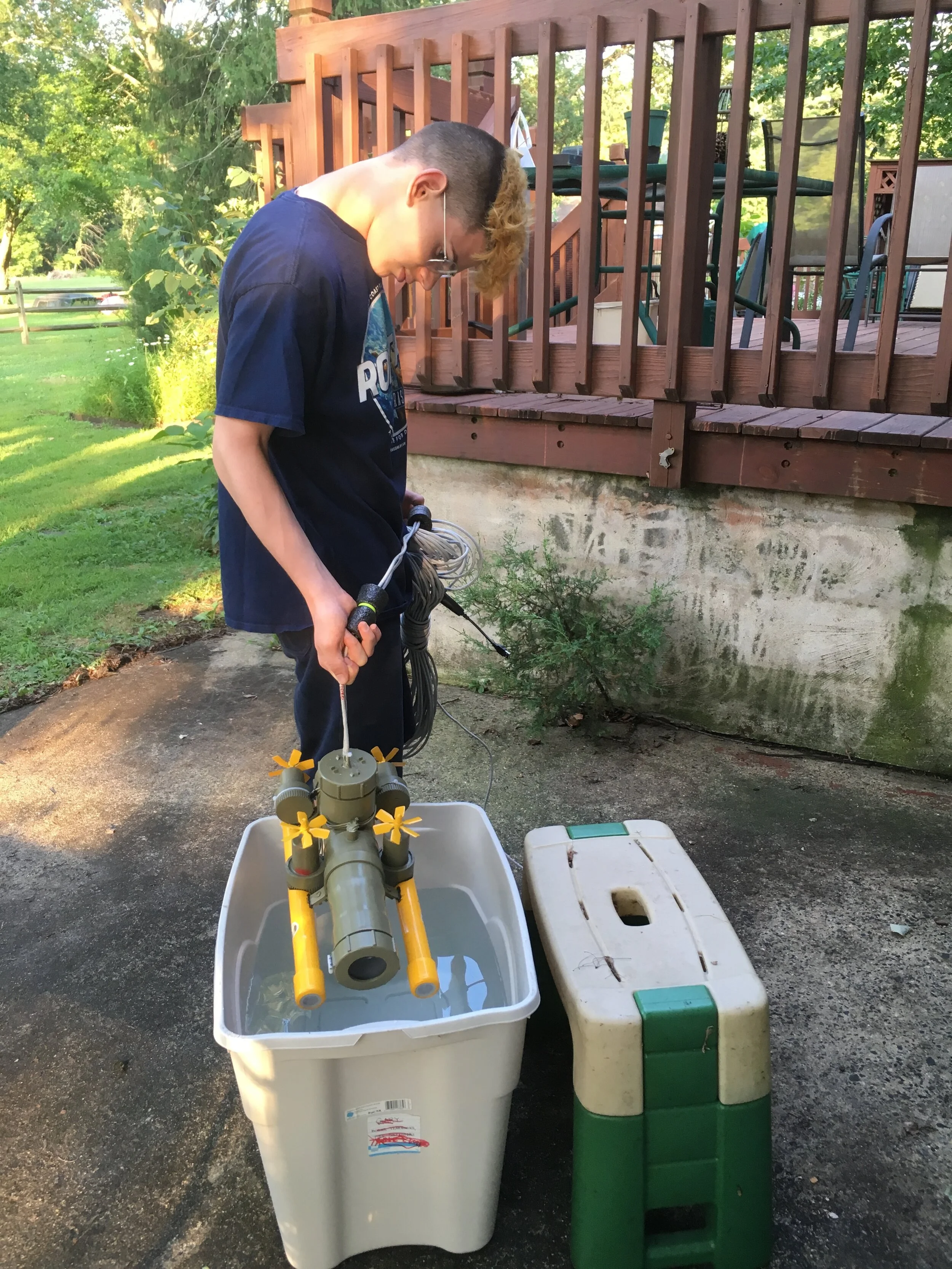 POND-i - bucket test