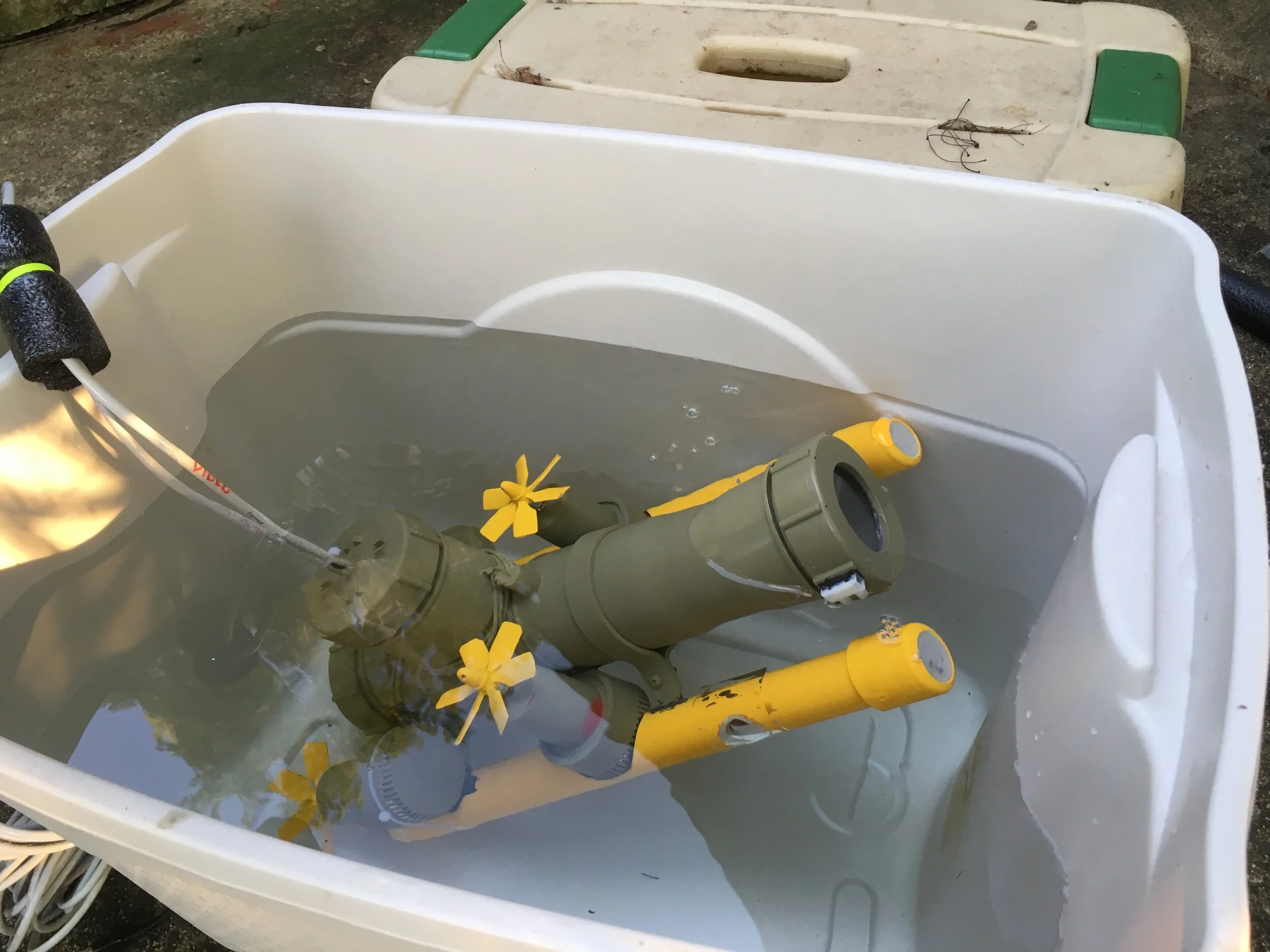 POND-i - Bucket test results