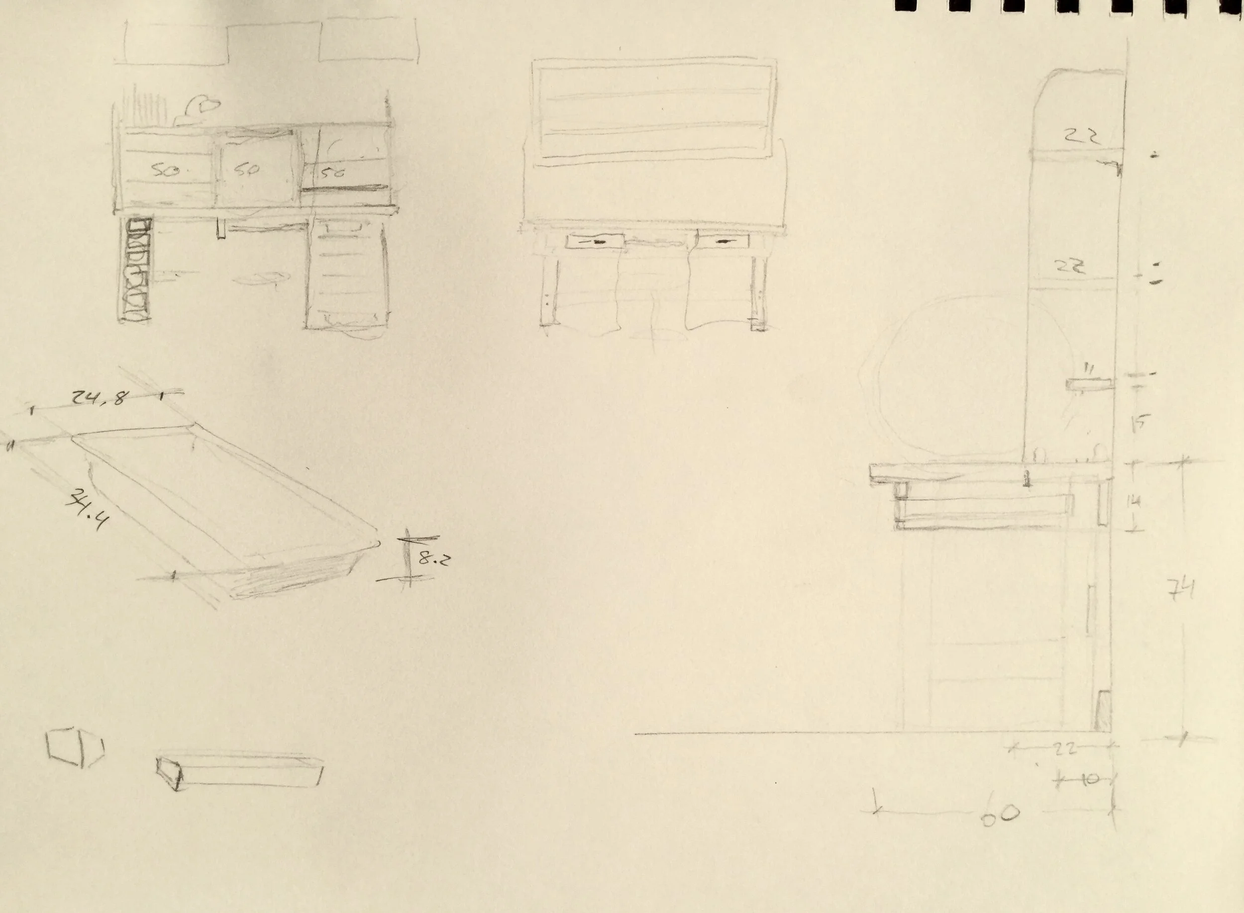 Jonas' Workbench Concept Sketches
