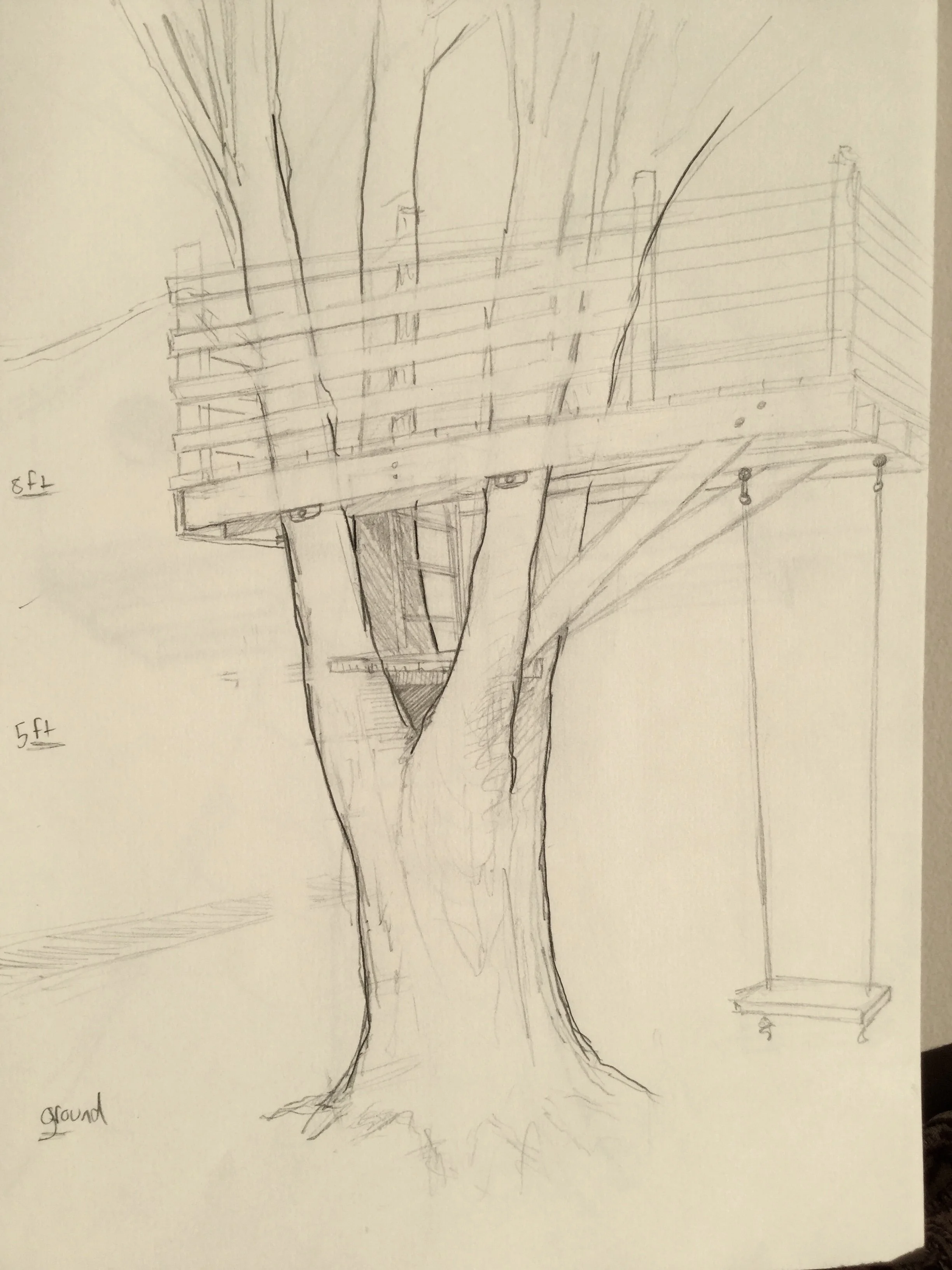 Treehouse Concept Sketch