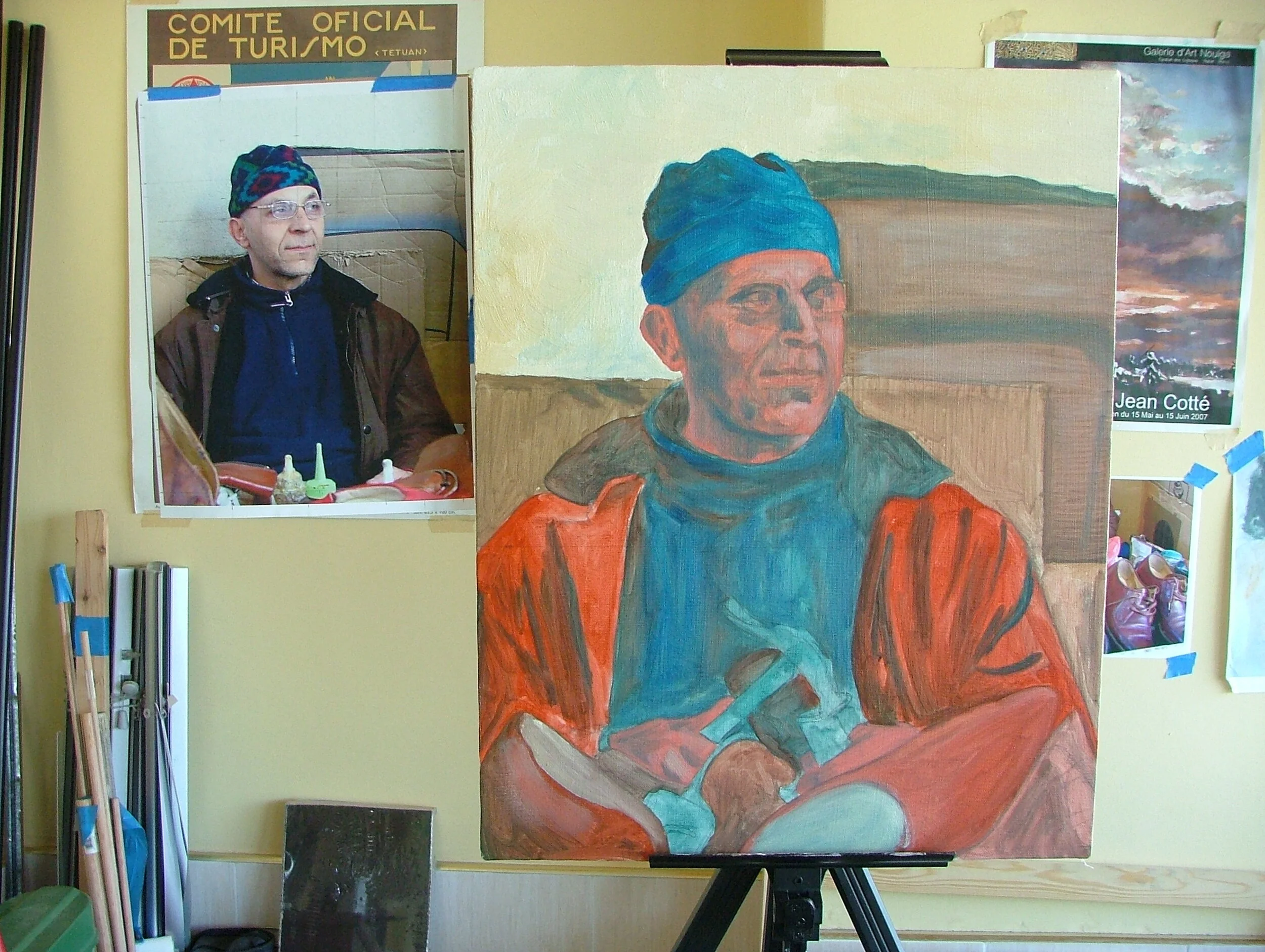 Ahmed - underpainting