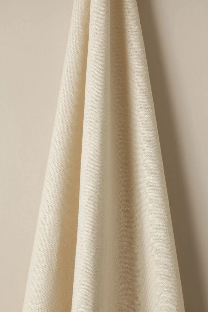 Heavy Weight Linen in Curd