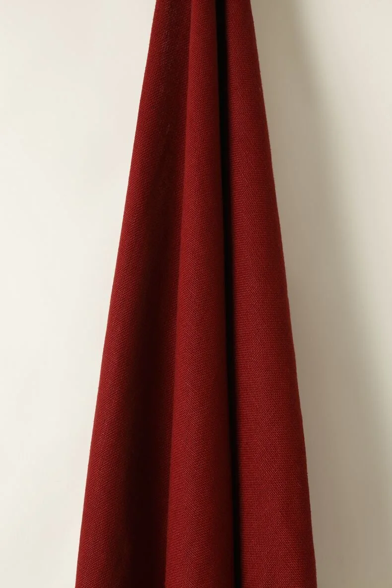 Heavy Weight Linen in Gumdrop