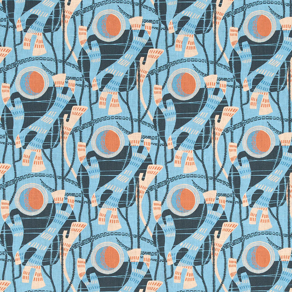 The Island - Blue & Coral