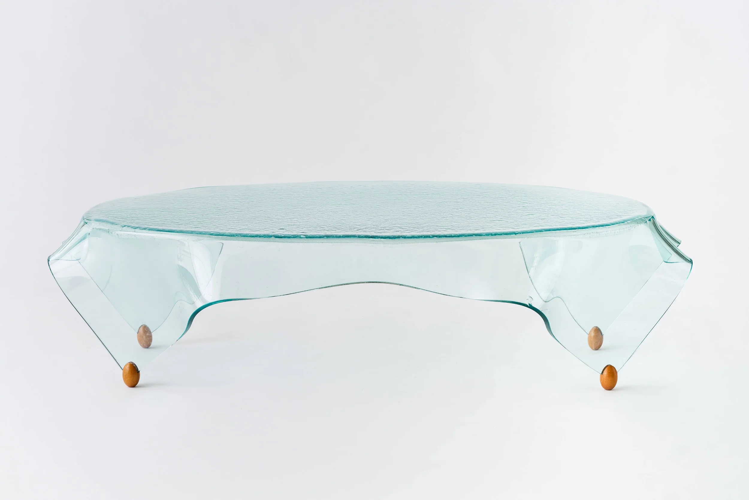 HANDKERCHIEF GLASS COFFEE TABLE